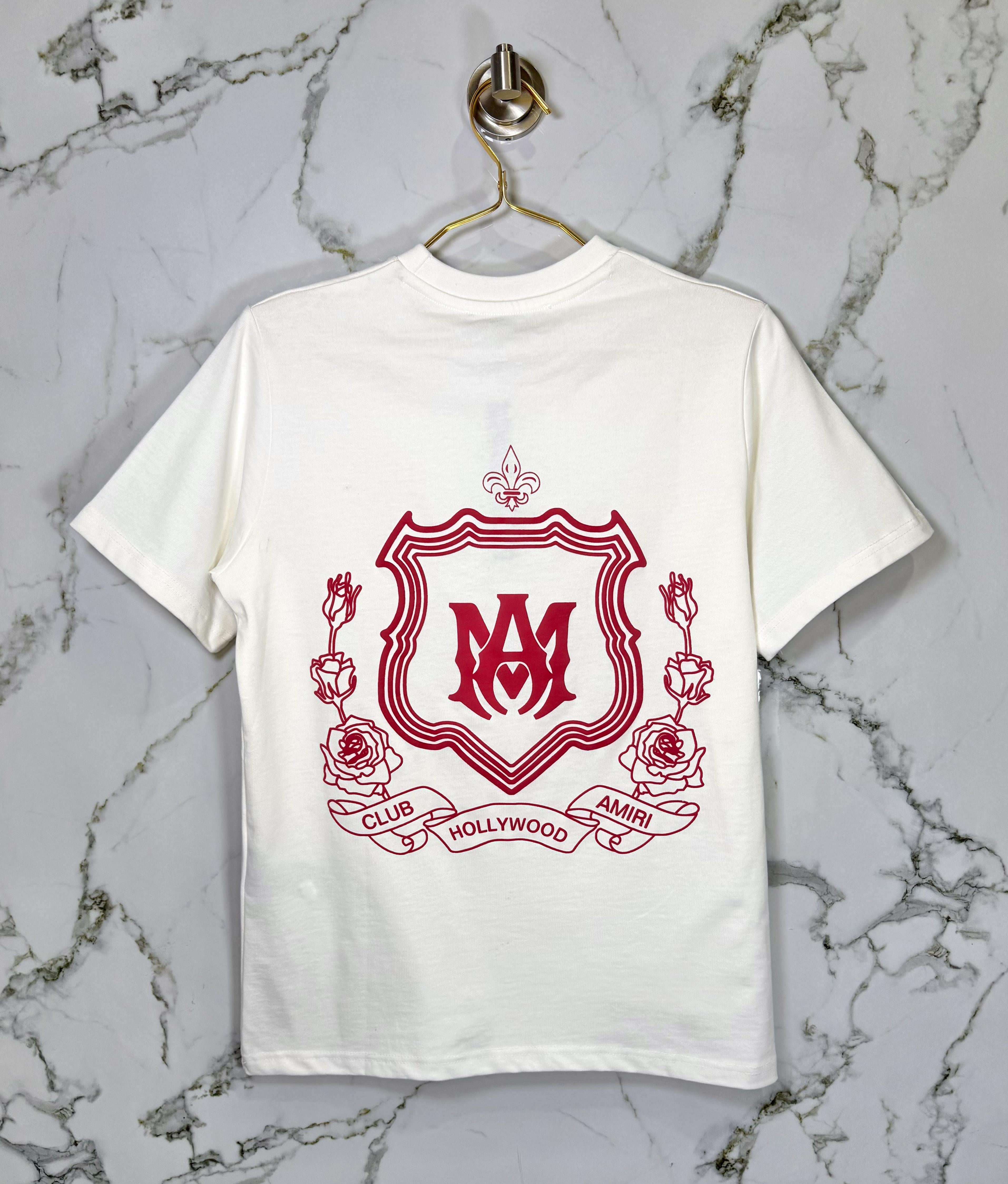 Playera Calidad Alta AMIRI Cuello Redondo
