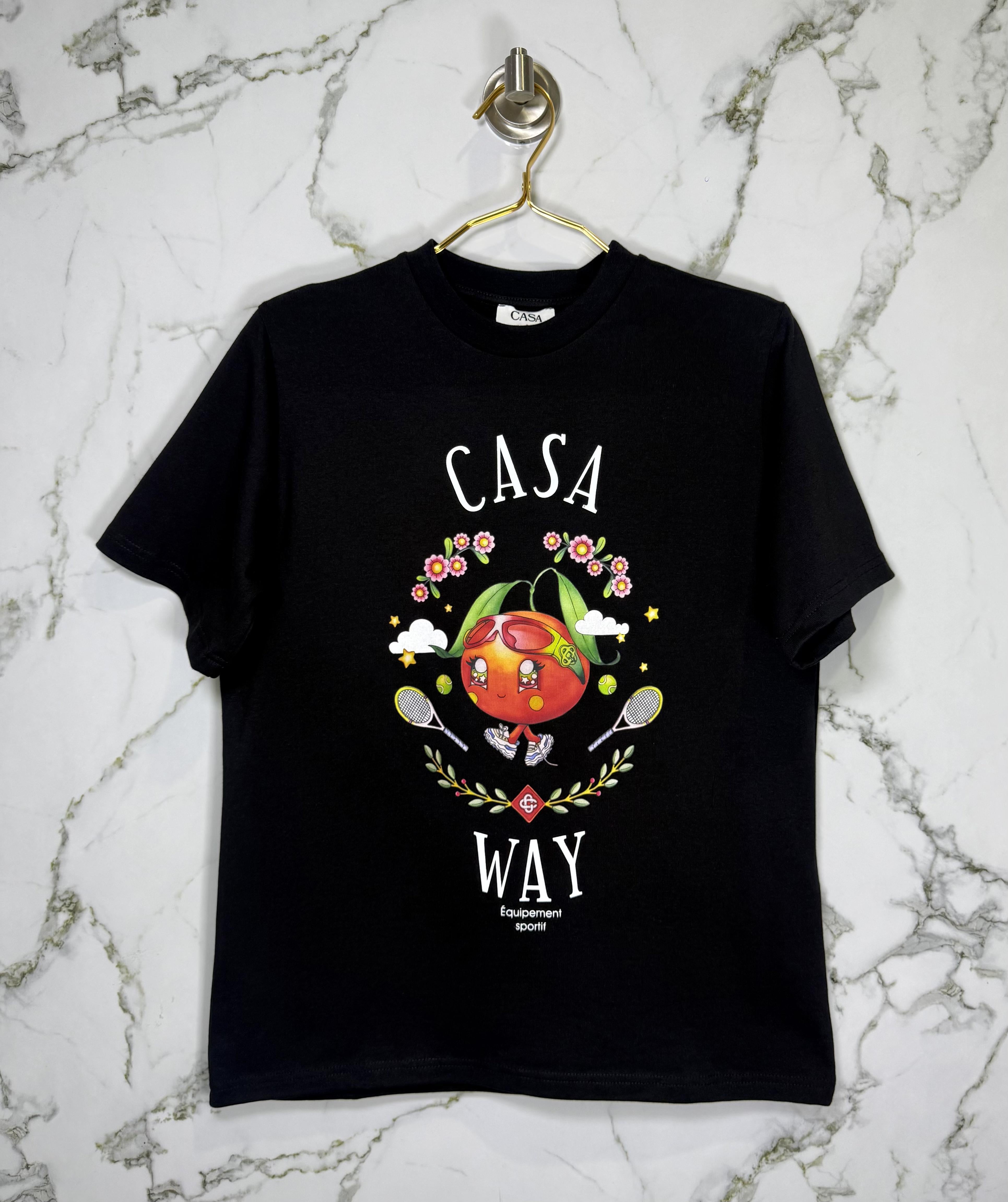 Playera Calidad Alta Casa Blanca  Cuello Redondo