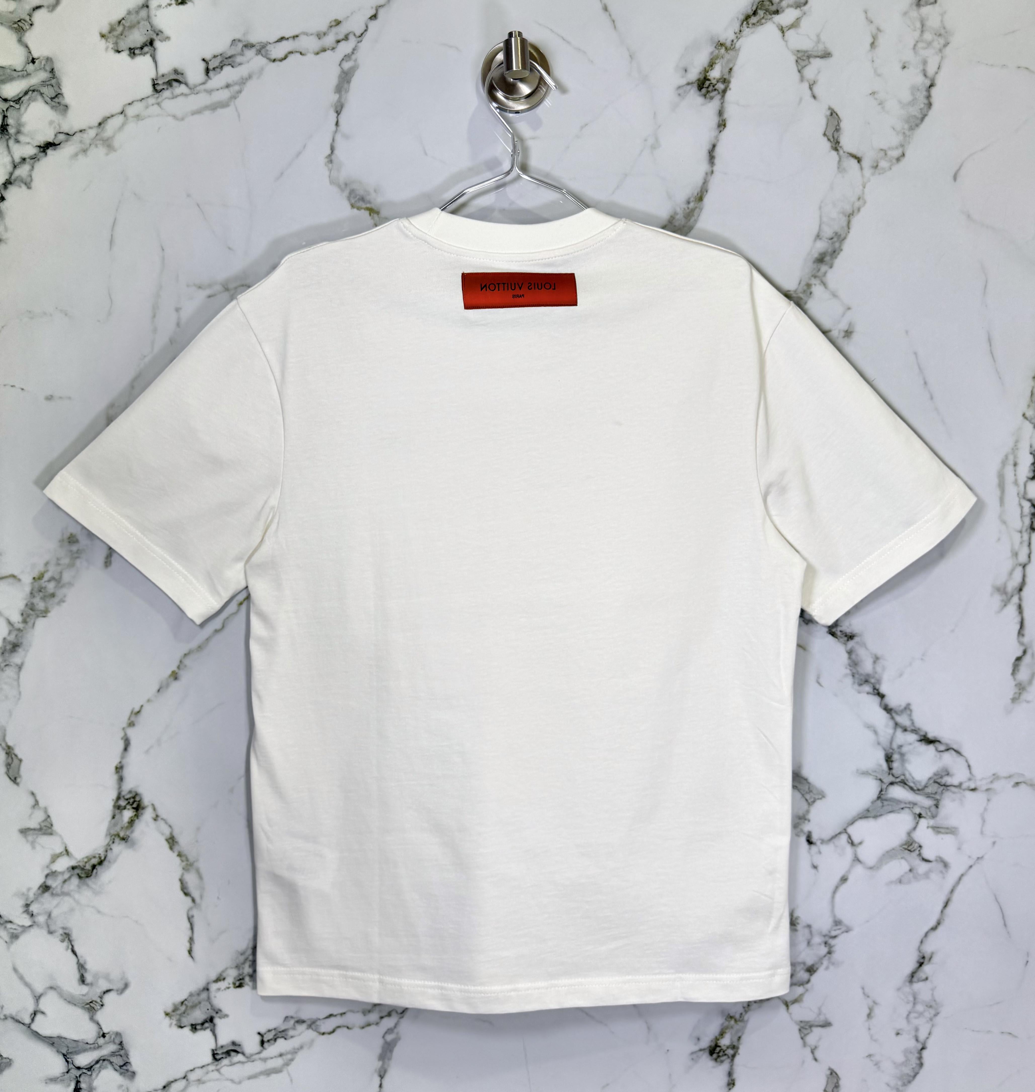 Playera 100% Algodón Louis Vuitton Cuello Redondo