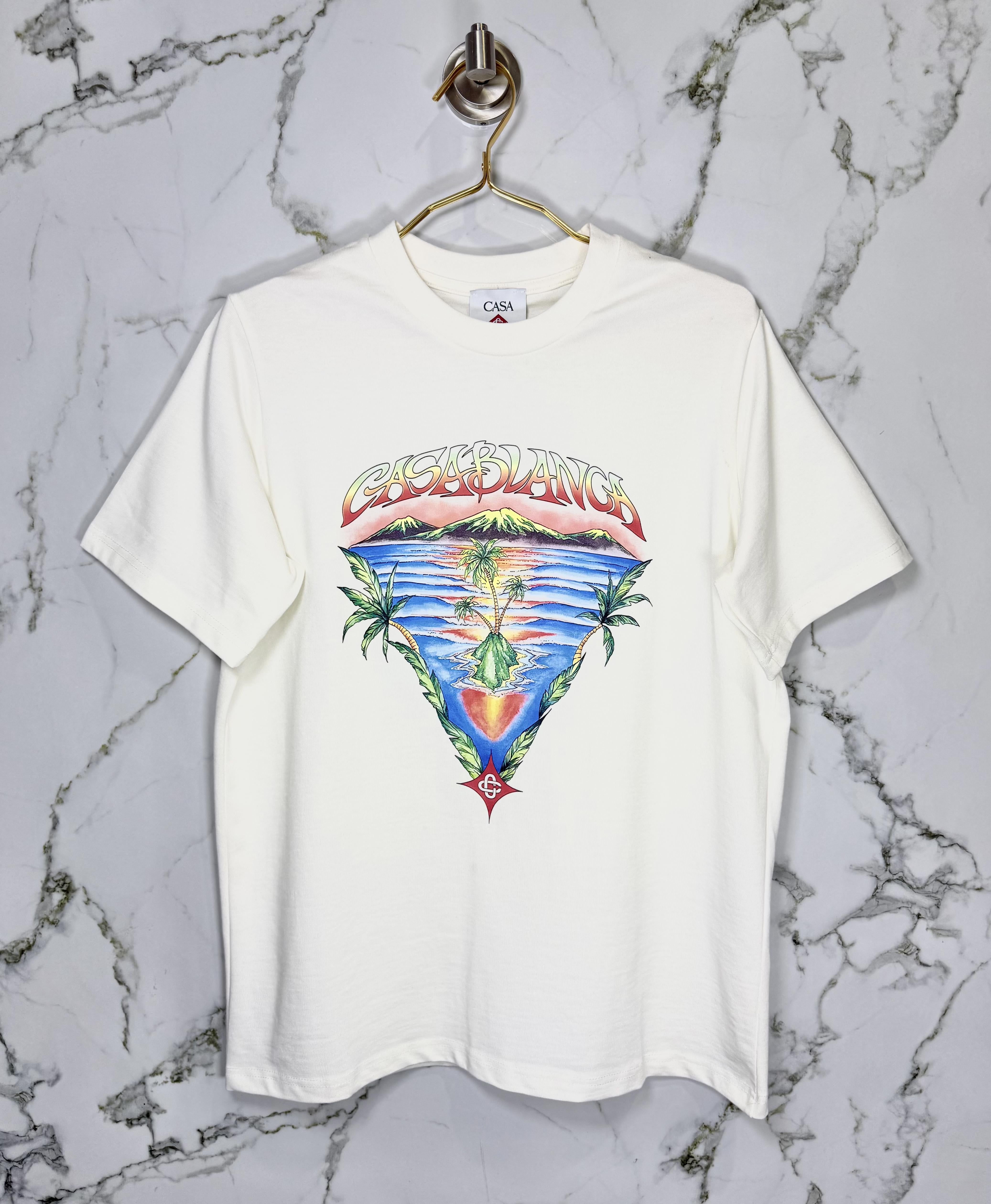 Playera Calidad Alta Casa Blanca  Cuello Redondo