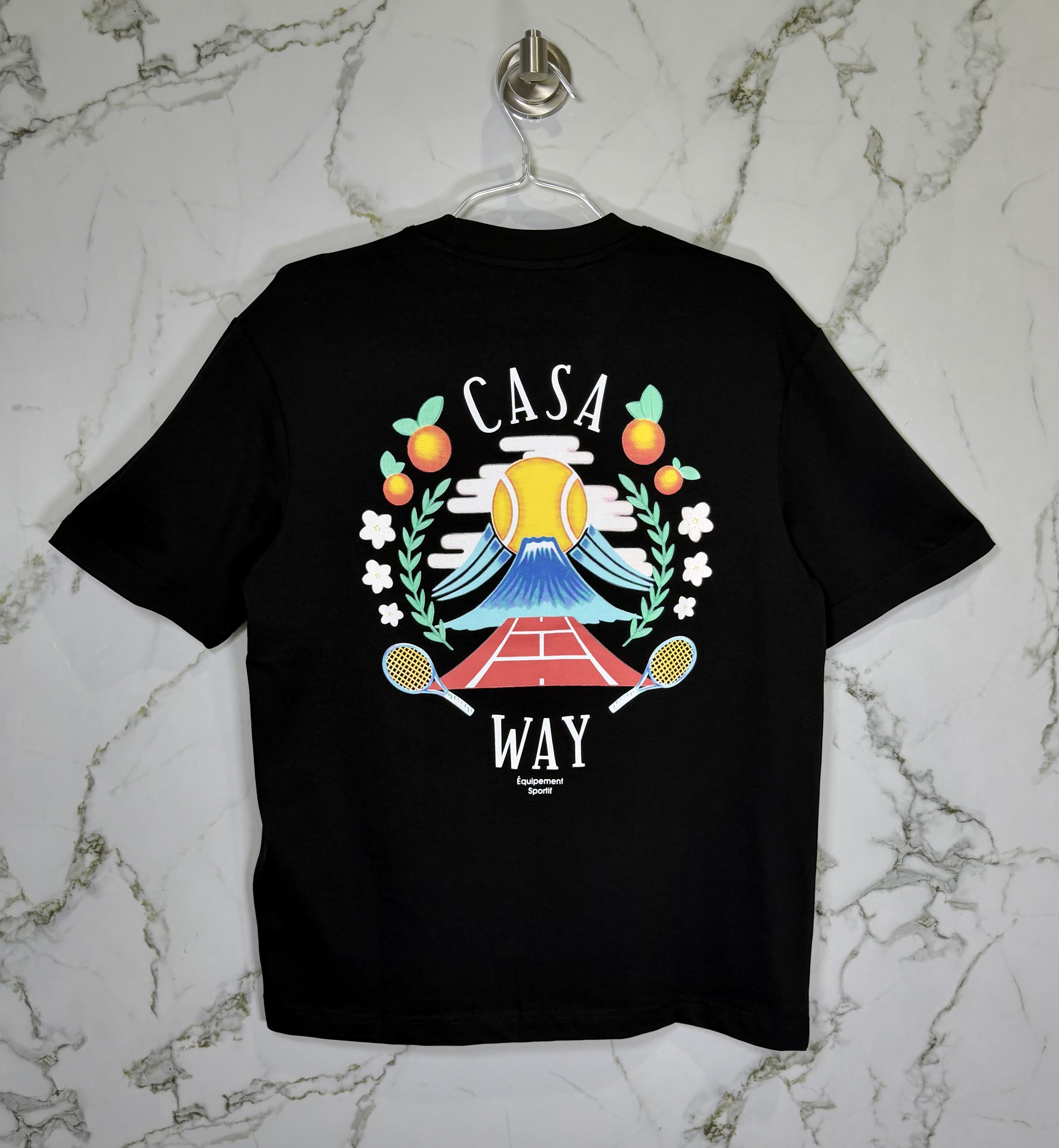 Playera 100% Algodón Casa Blanca Cuello Redondo