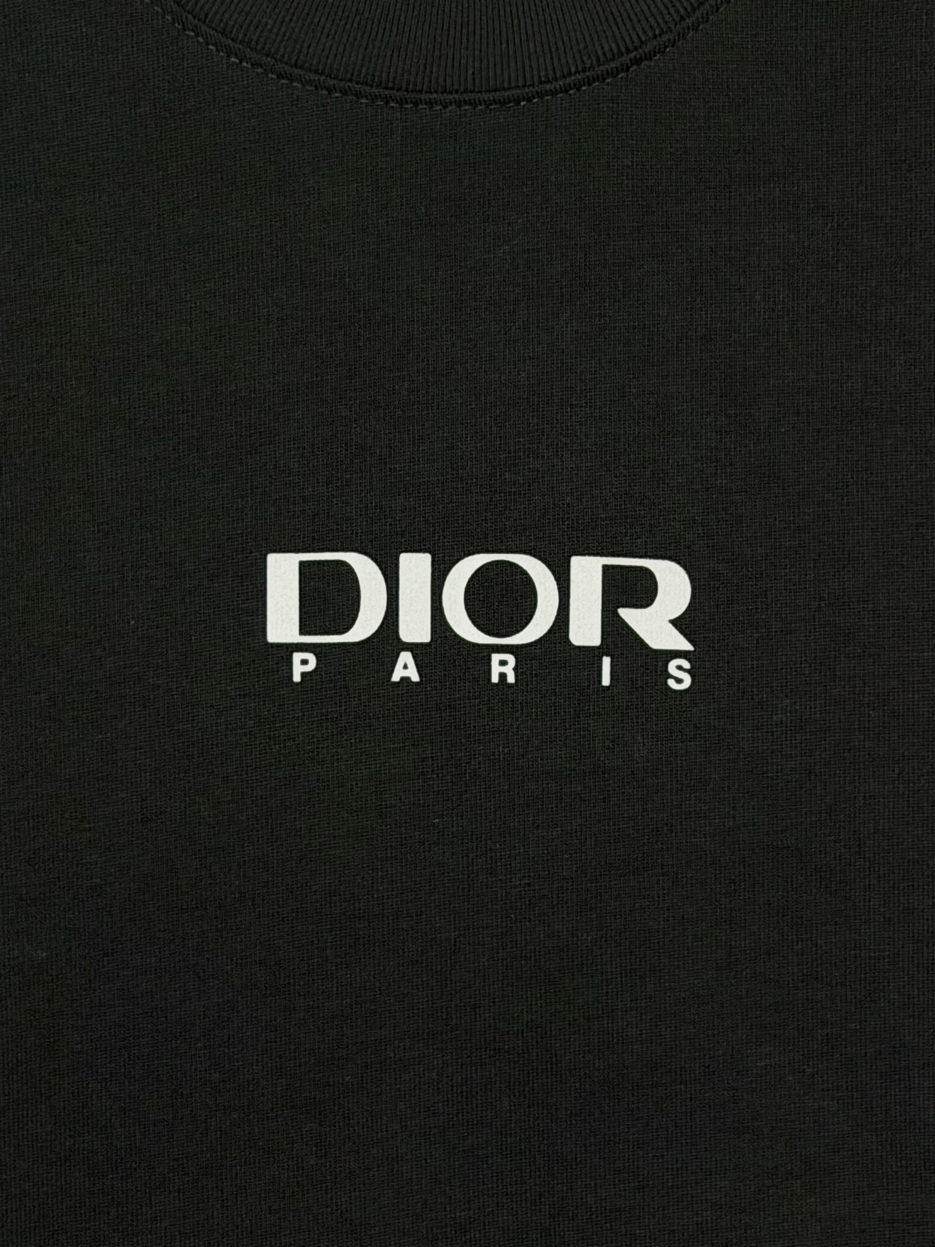 Playera 100% Algodón Dior Cuello Redondo