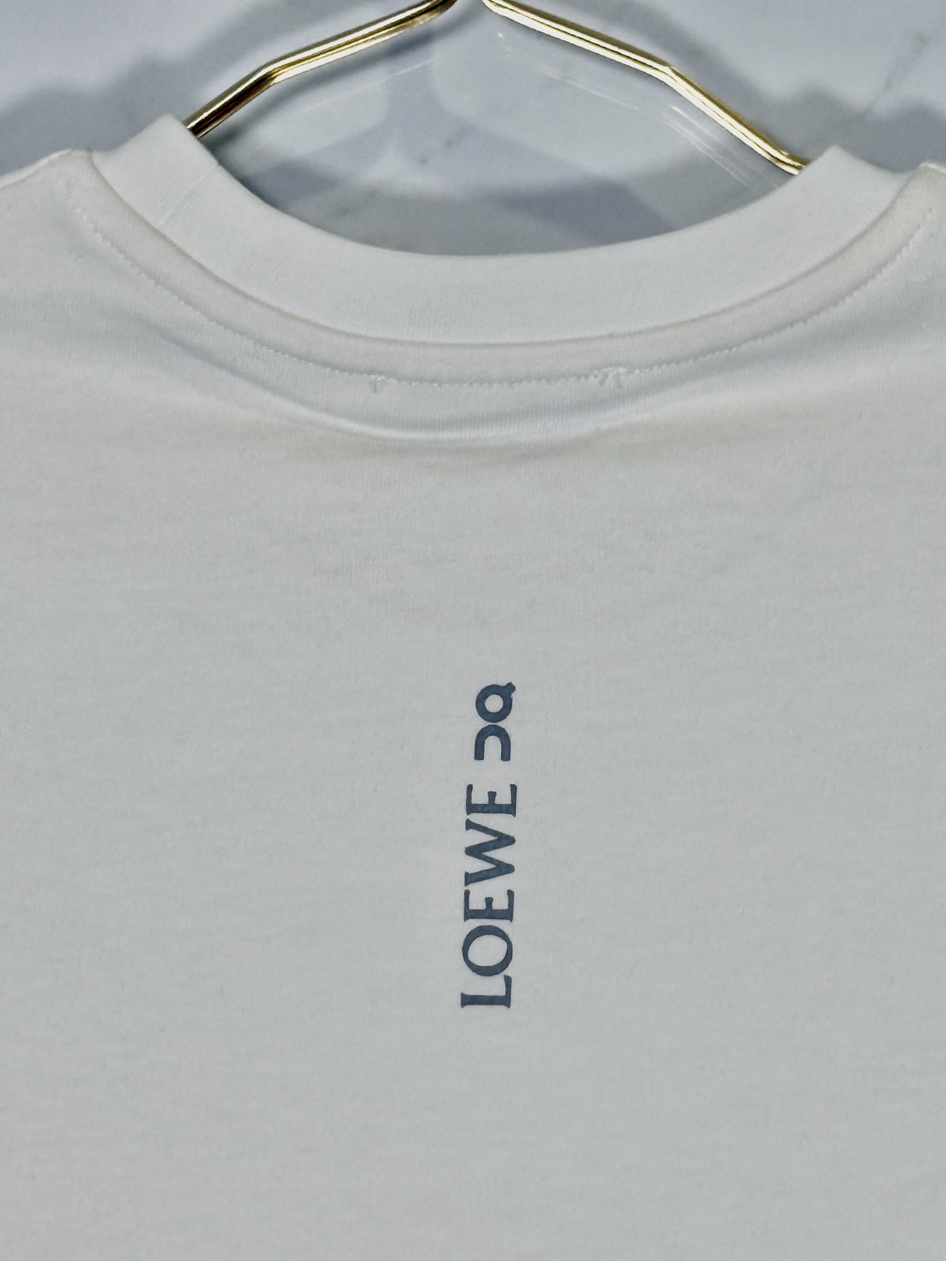 Playera Calidad Alta LOEWE Cuello Redondo