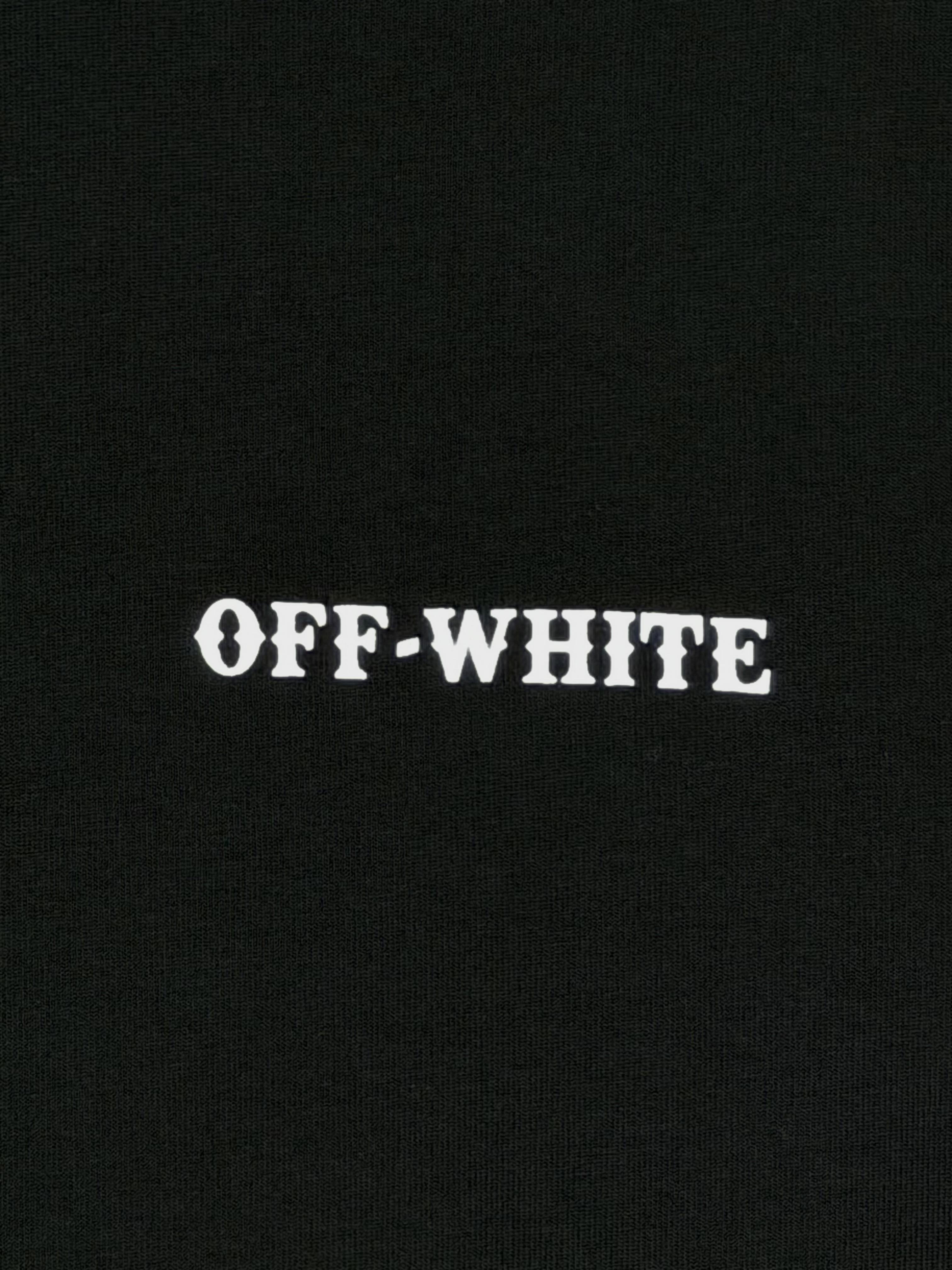 Playera 100% Algodón Off White Cuello Redondo