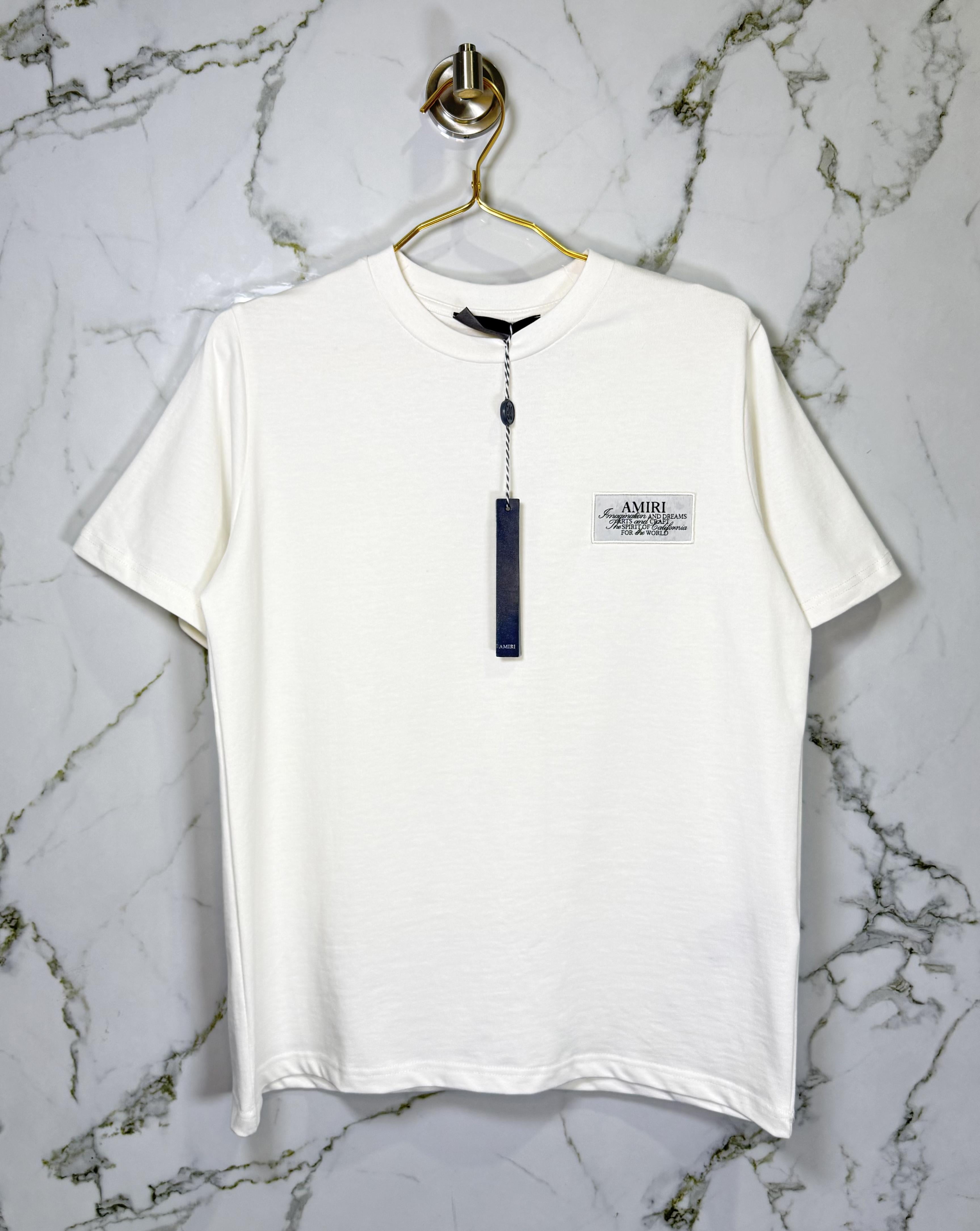 Playera Calidad Alta AMIRI Cuello Redondo