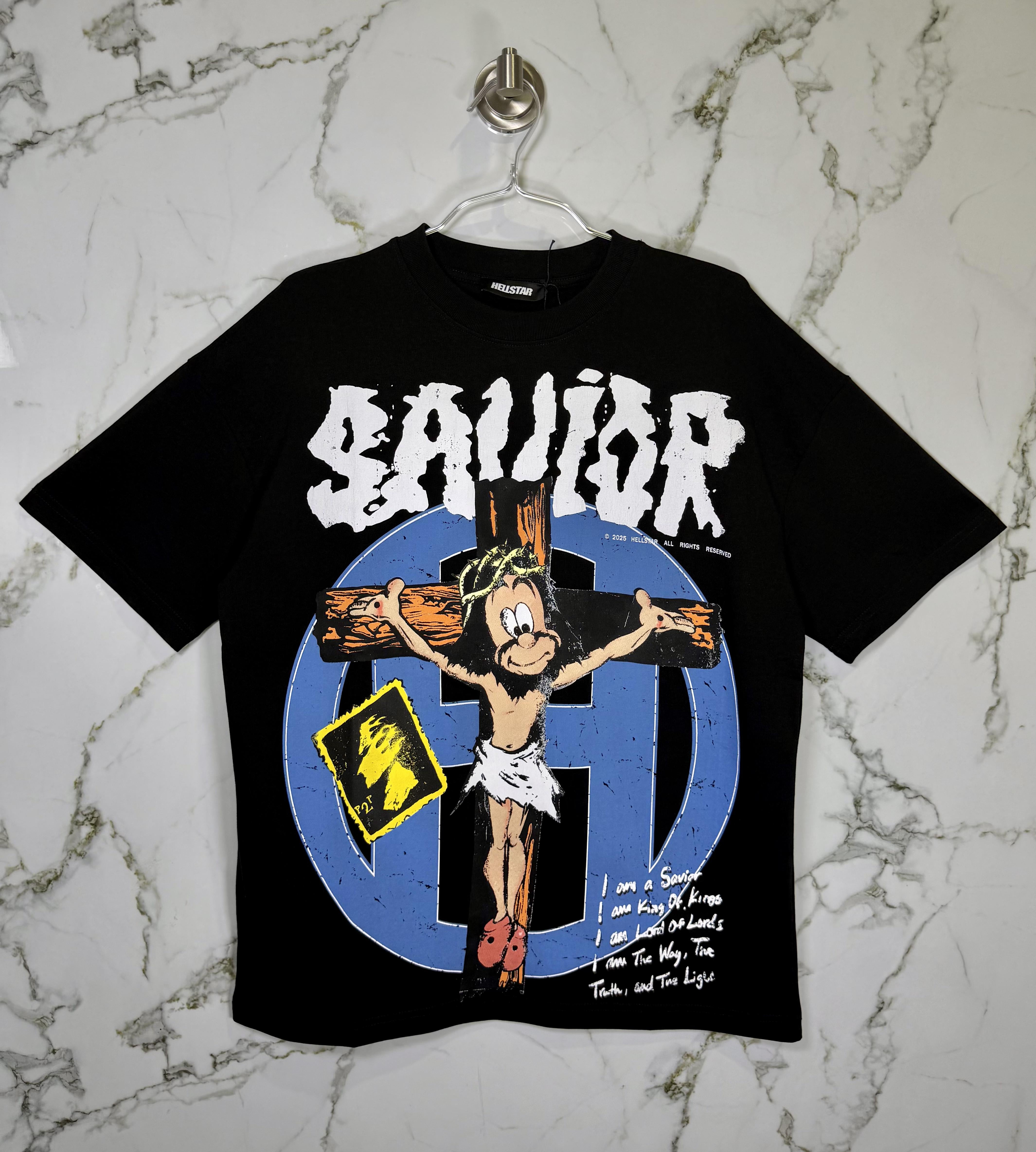 Playera 100% Algodón HELLSTAR Cuello Redondo