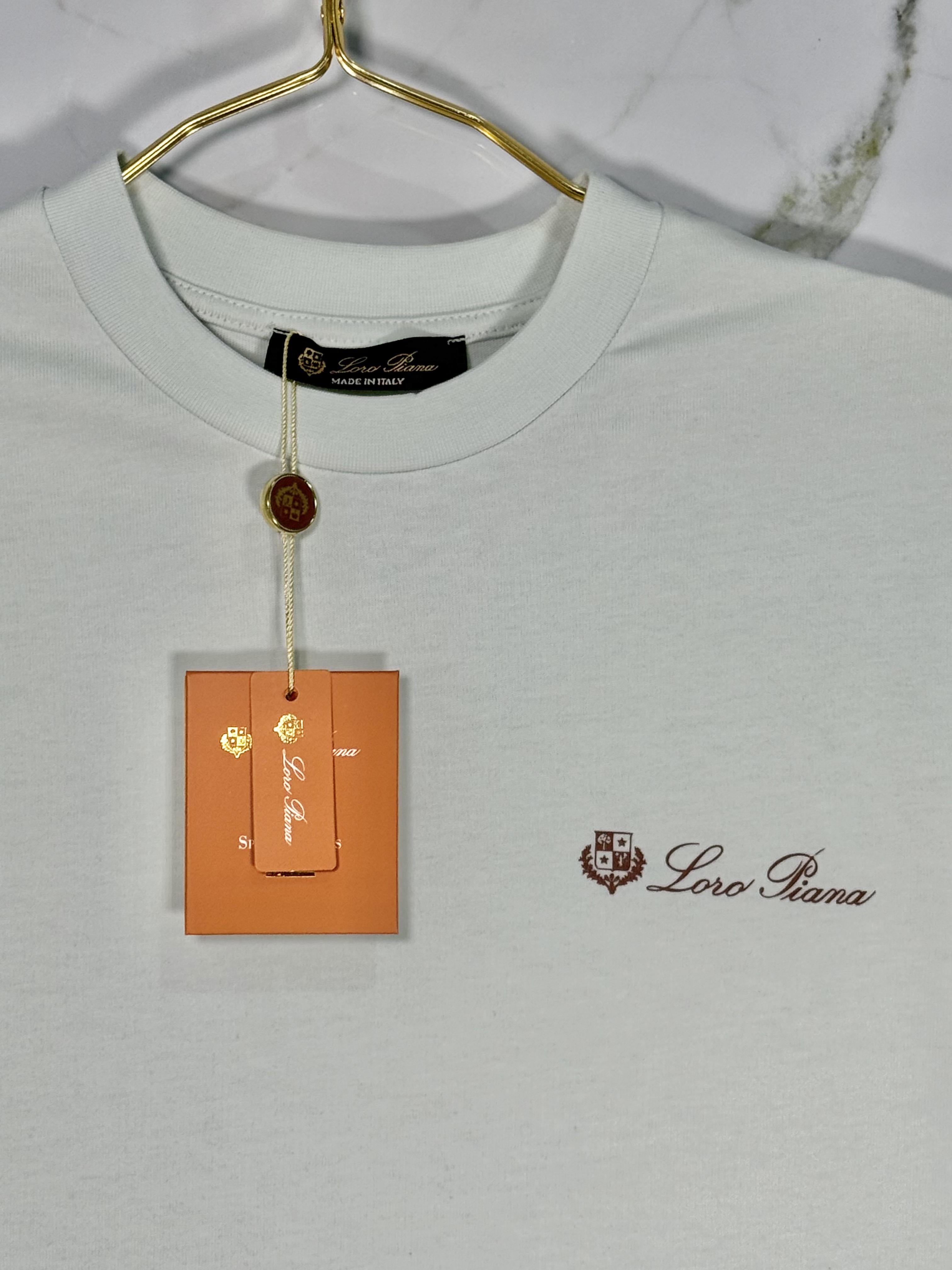 Playera Calidad Alta Loro Piana Cuello Redondo