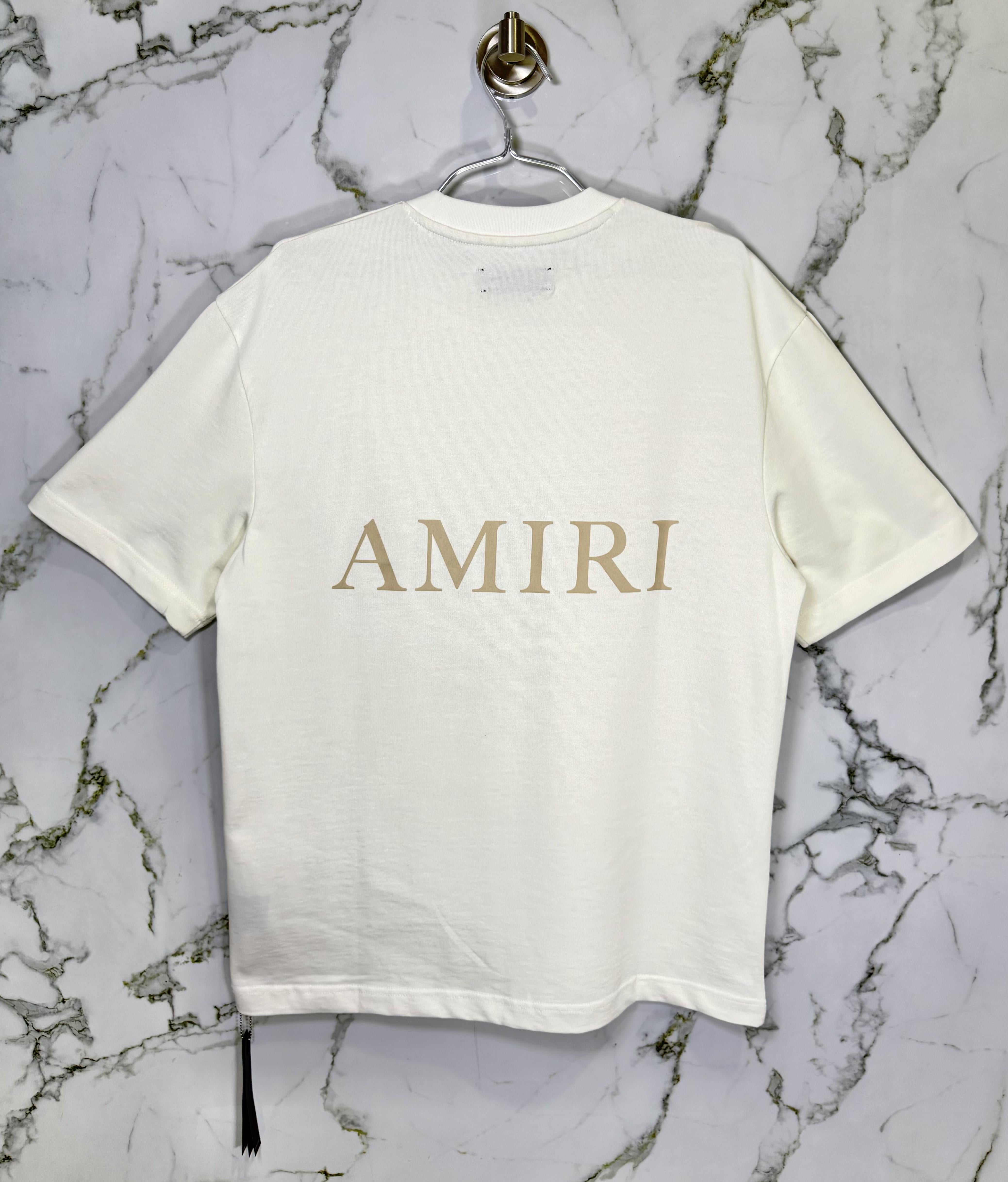 Playera 100% Algodón AMIRI Cuello Redondo