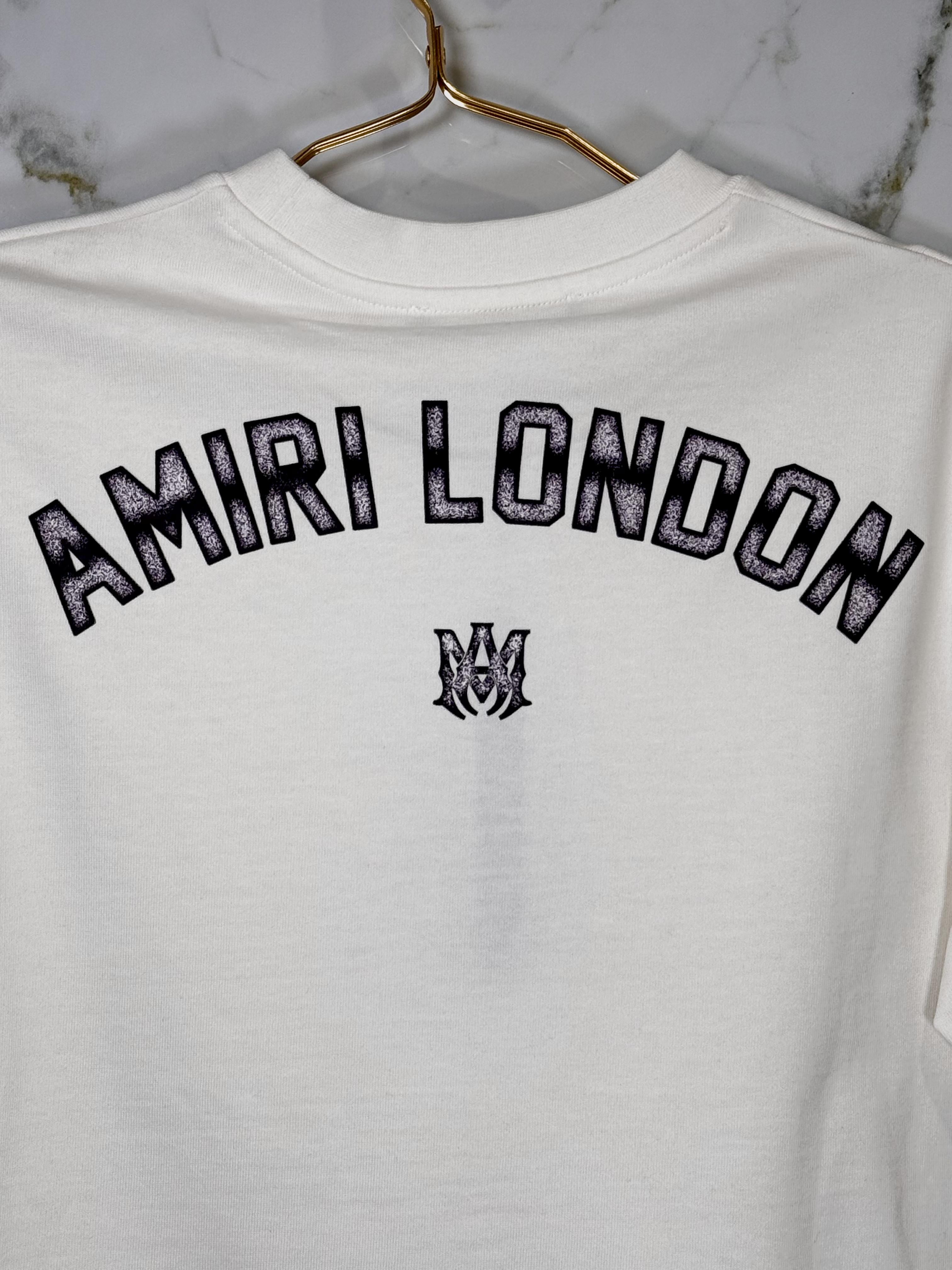 Playera Calidad Alta AMIRI Cuello Redondo