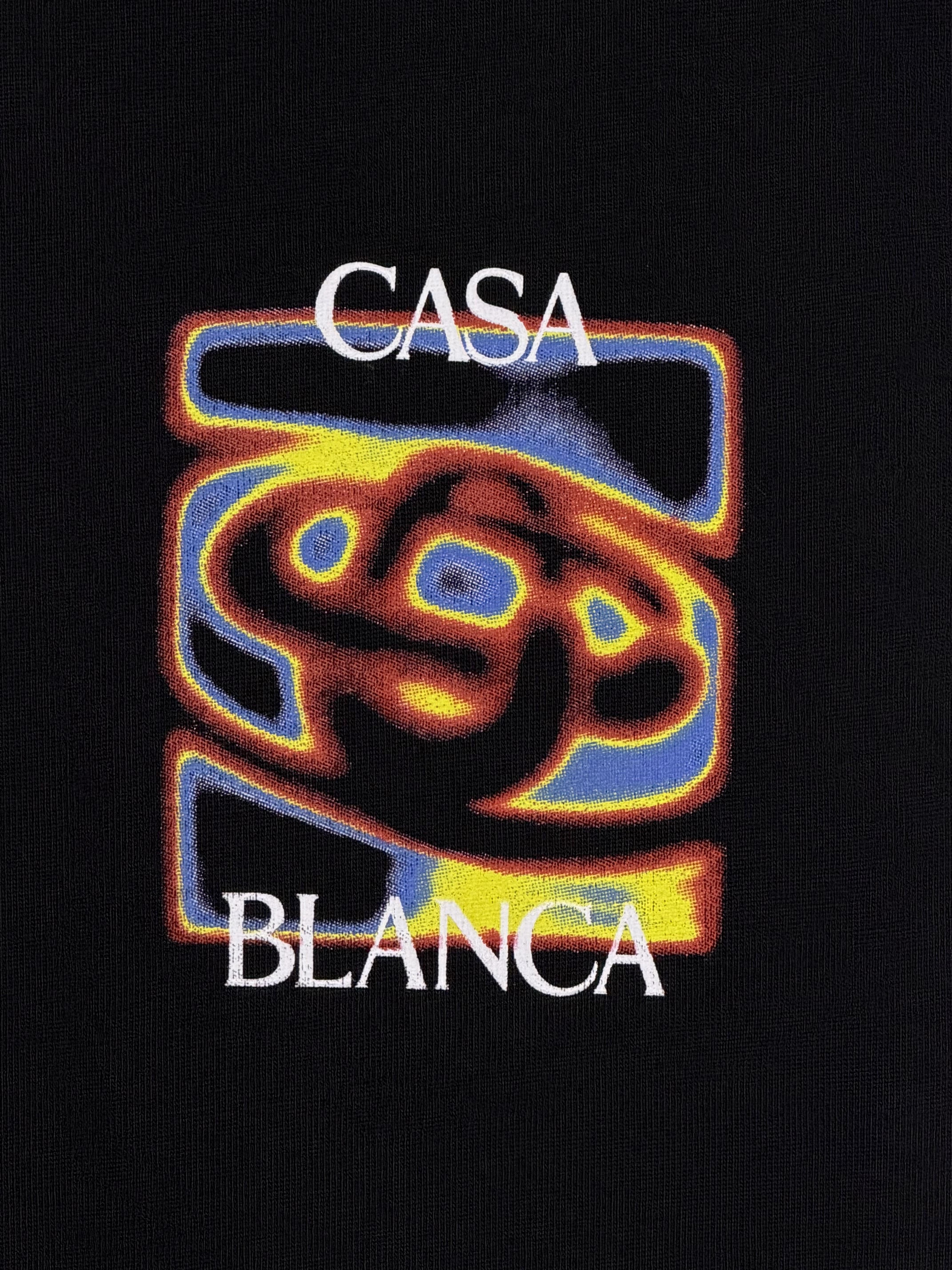 Playera 100% Algodón Casa Blanca Cuello Redondo