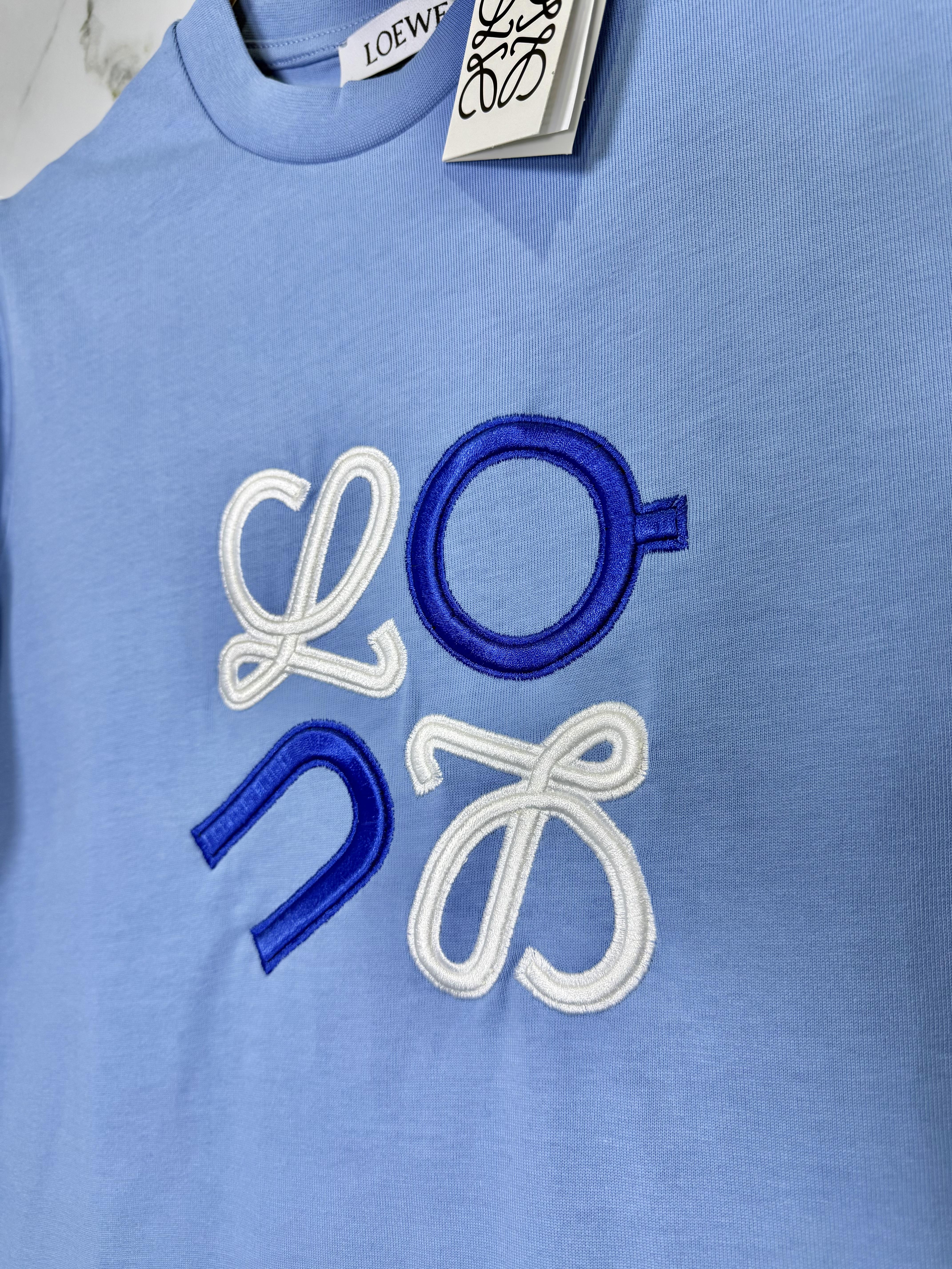 Playera Calidad Alta LOEWE Cuello Redondo