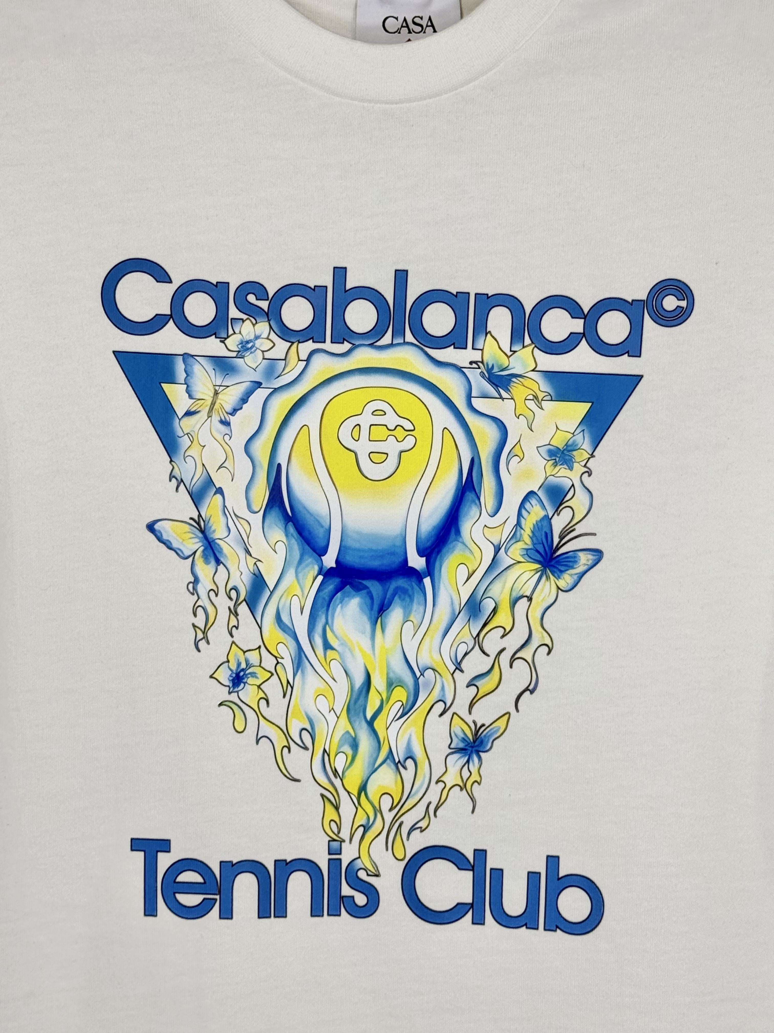 Playera Calidad Alta Casa Blanca  Cuello Redondo
