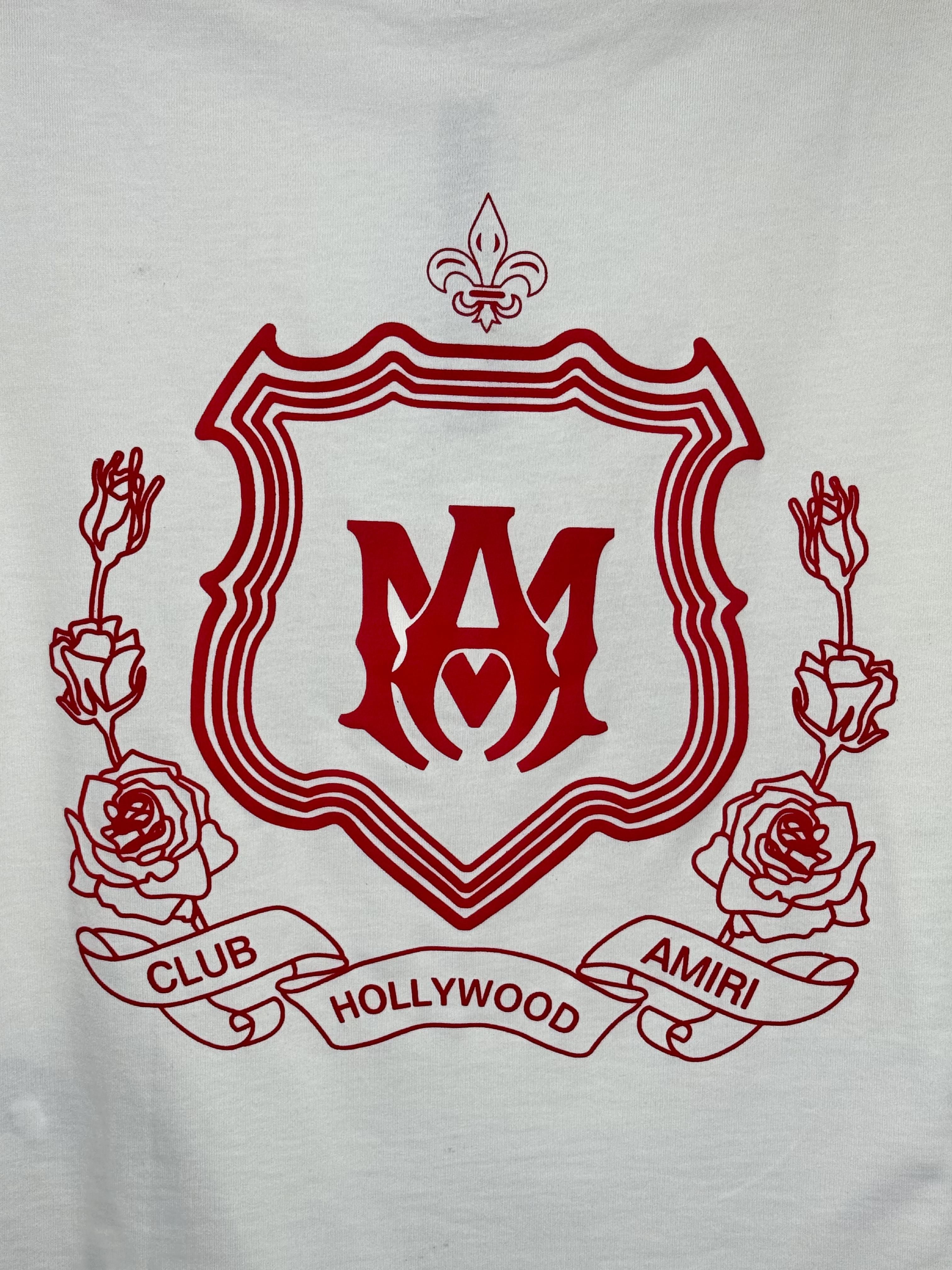 Playera Calidad Alta AMIRI Cuello Redondo