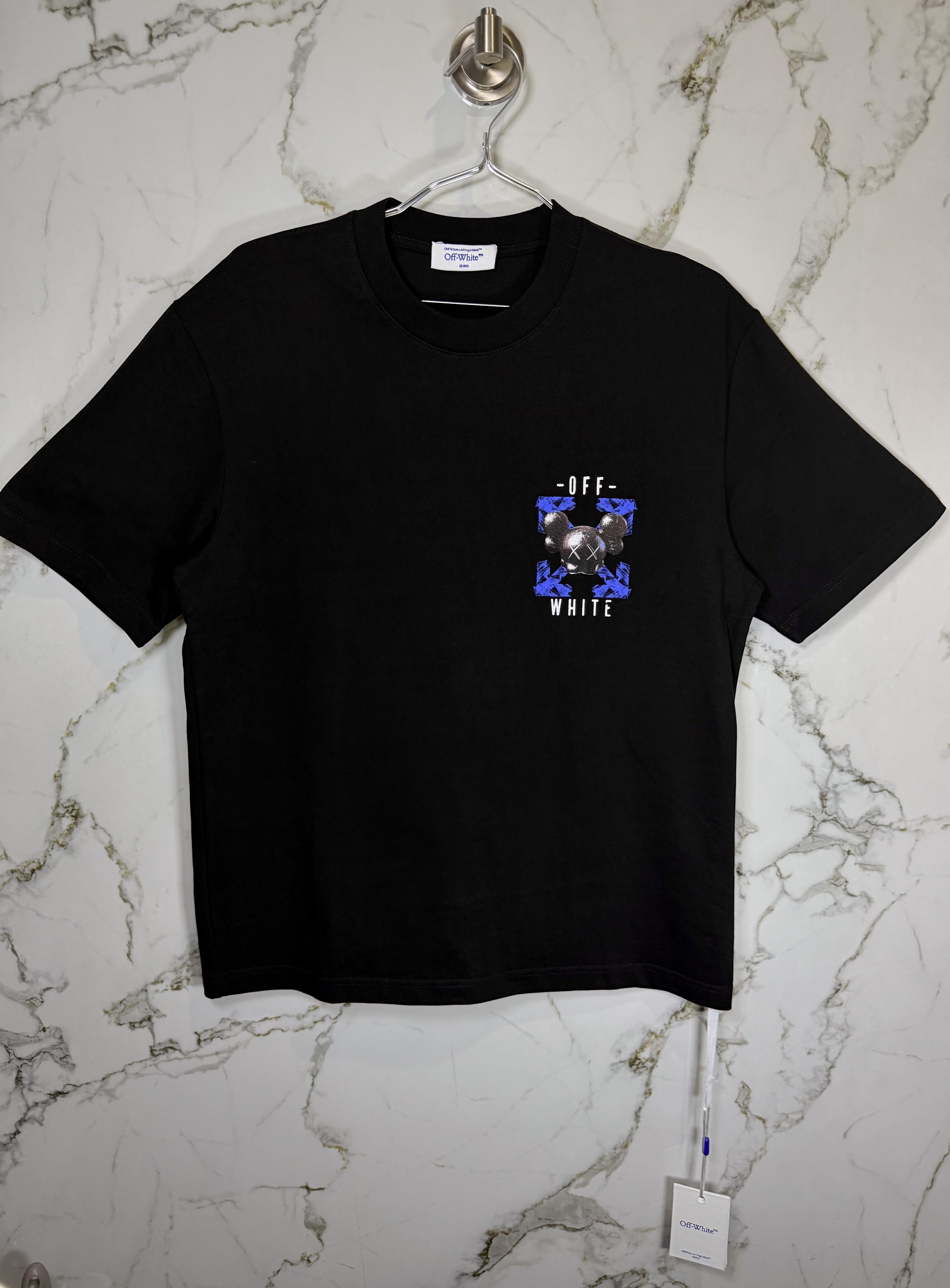 Playera 100% Algodón Off White Cuello Redondo