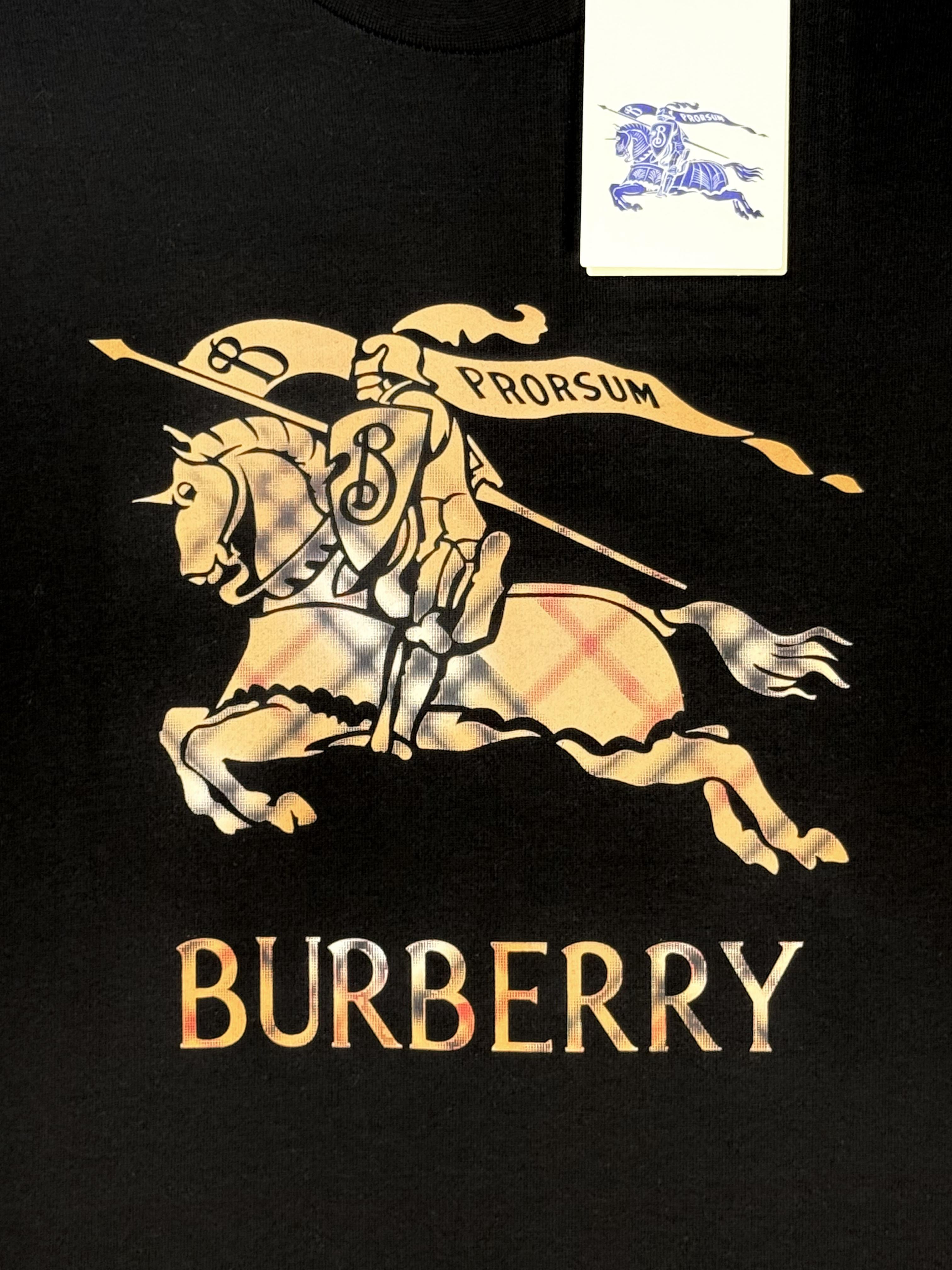 Playera Calidad Alta Burberry Cuello Redondo