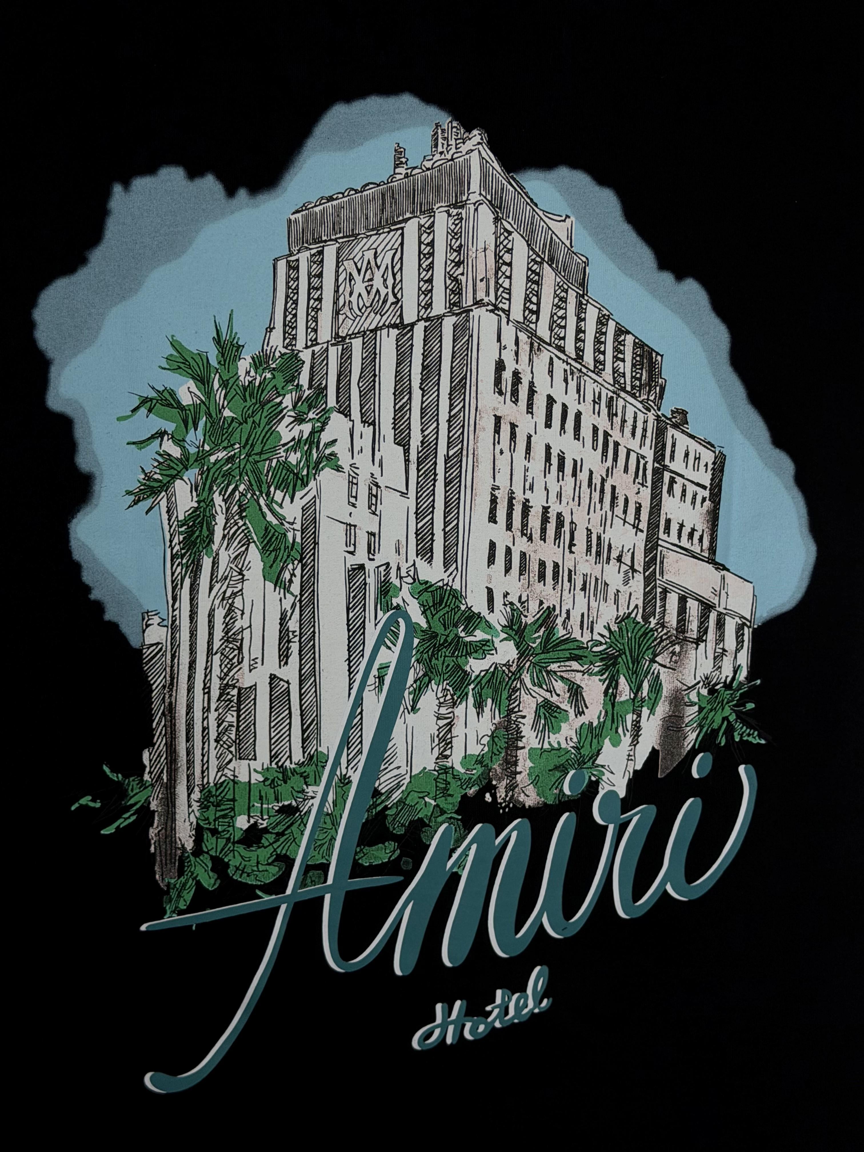 Playera 100% Algodón AMIRI Cuello Redondo