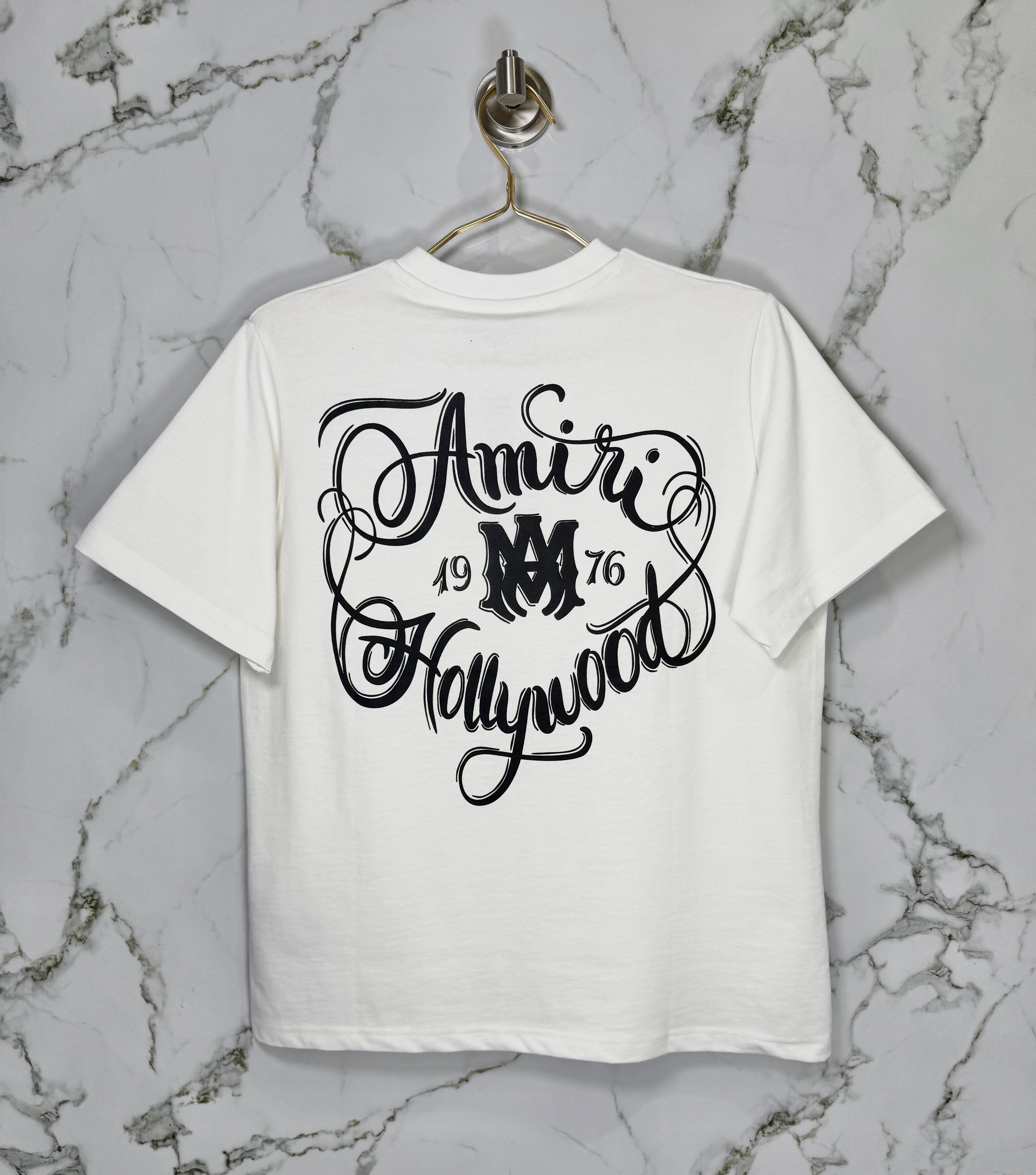 Playera Calidad Alta AMIRI Cuello Redondo