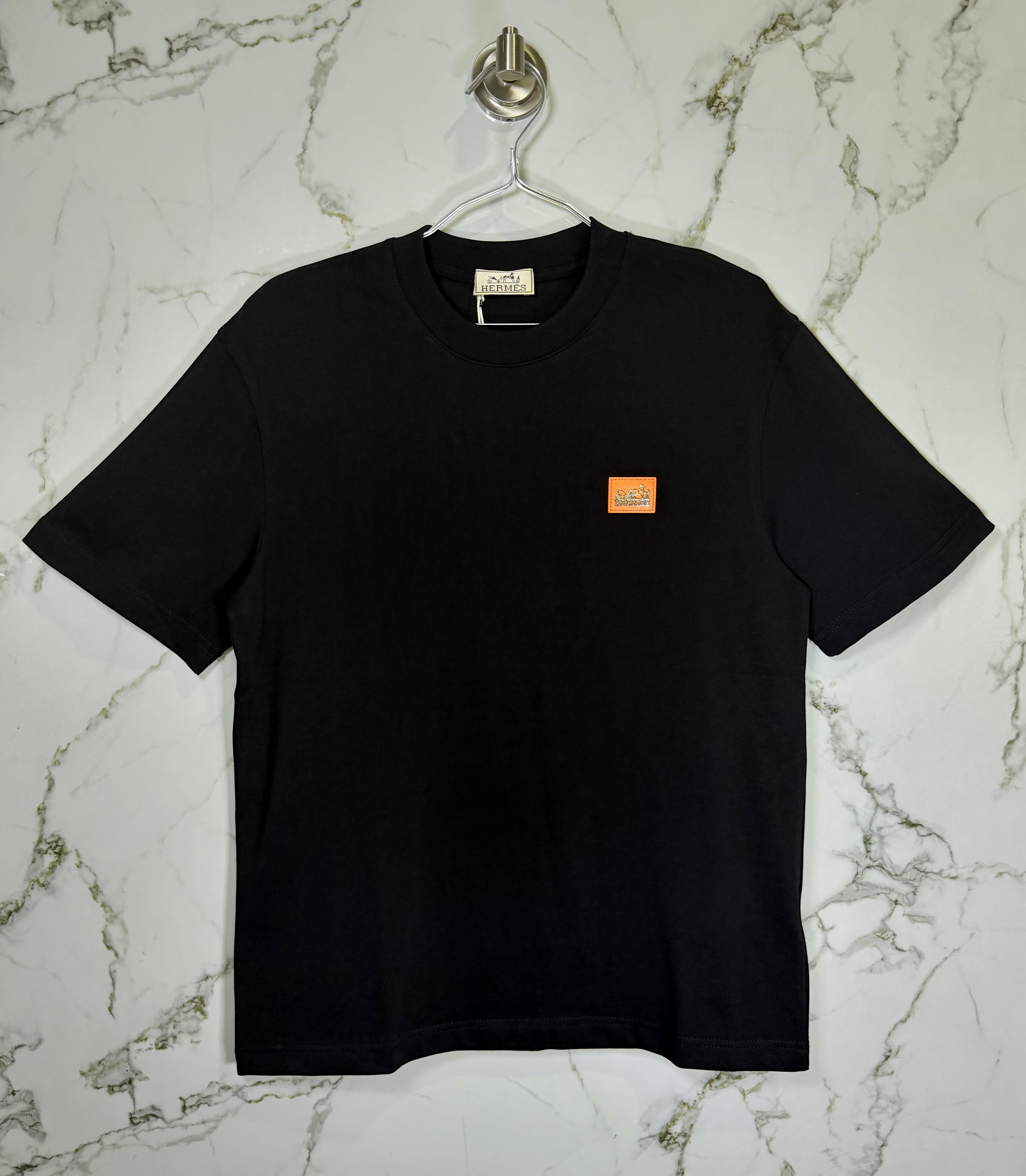 Playera 100% Algodón Hermès Cuello Redondo