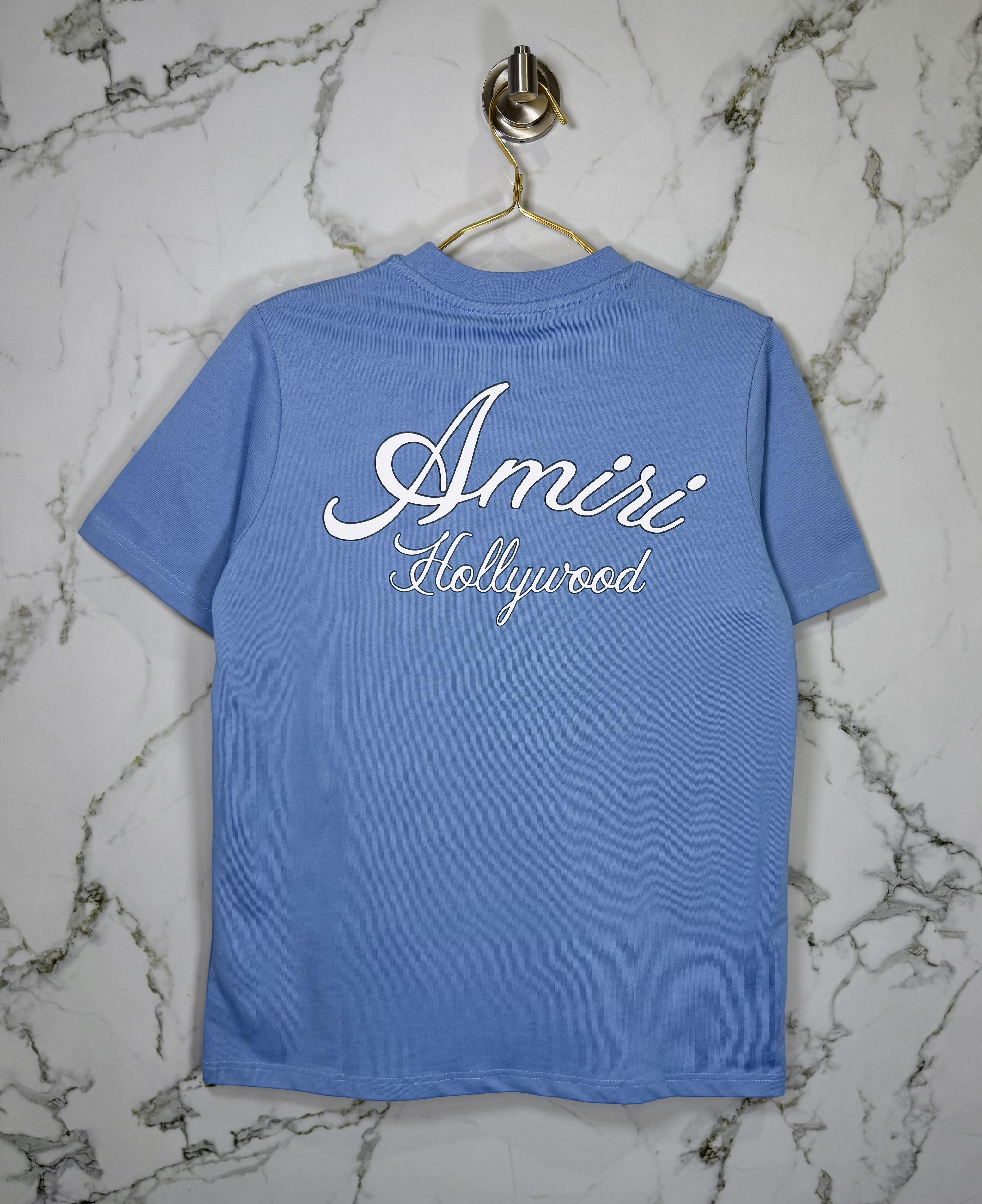 Playera Calidad Alta AMIRI Cuello Redondo