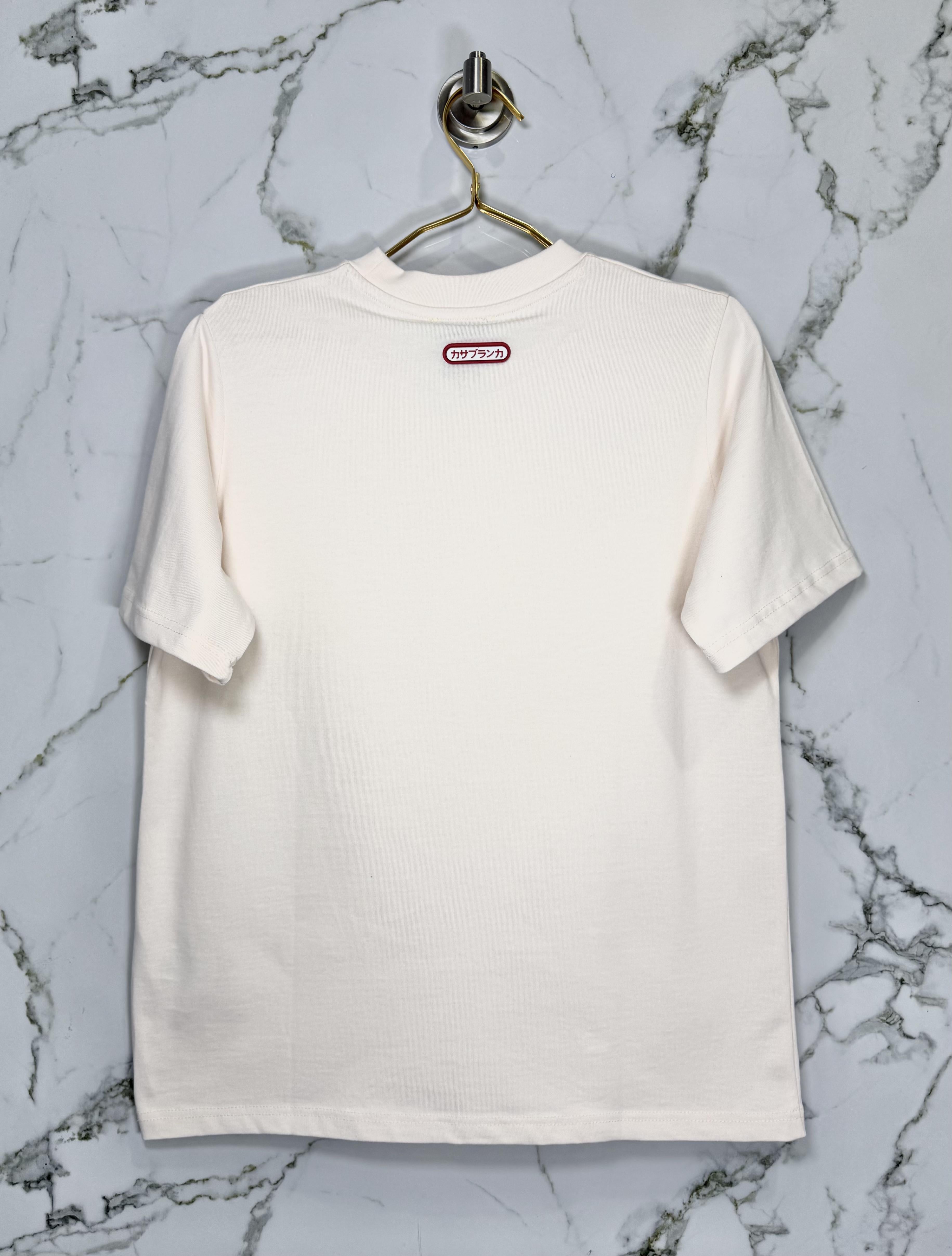 Playera Calidad Alta Casa Blanca  Cuello Redondo