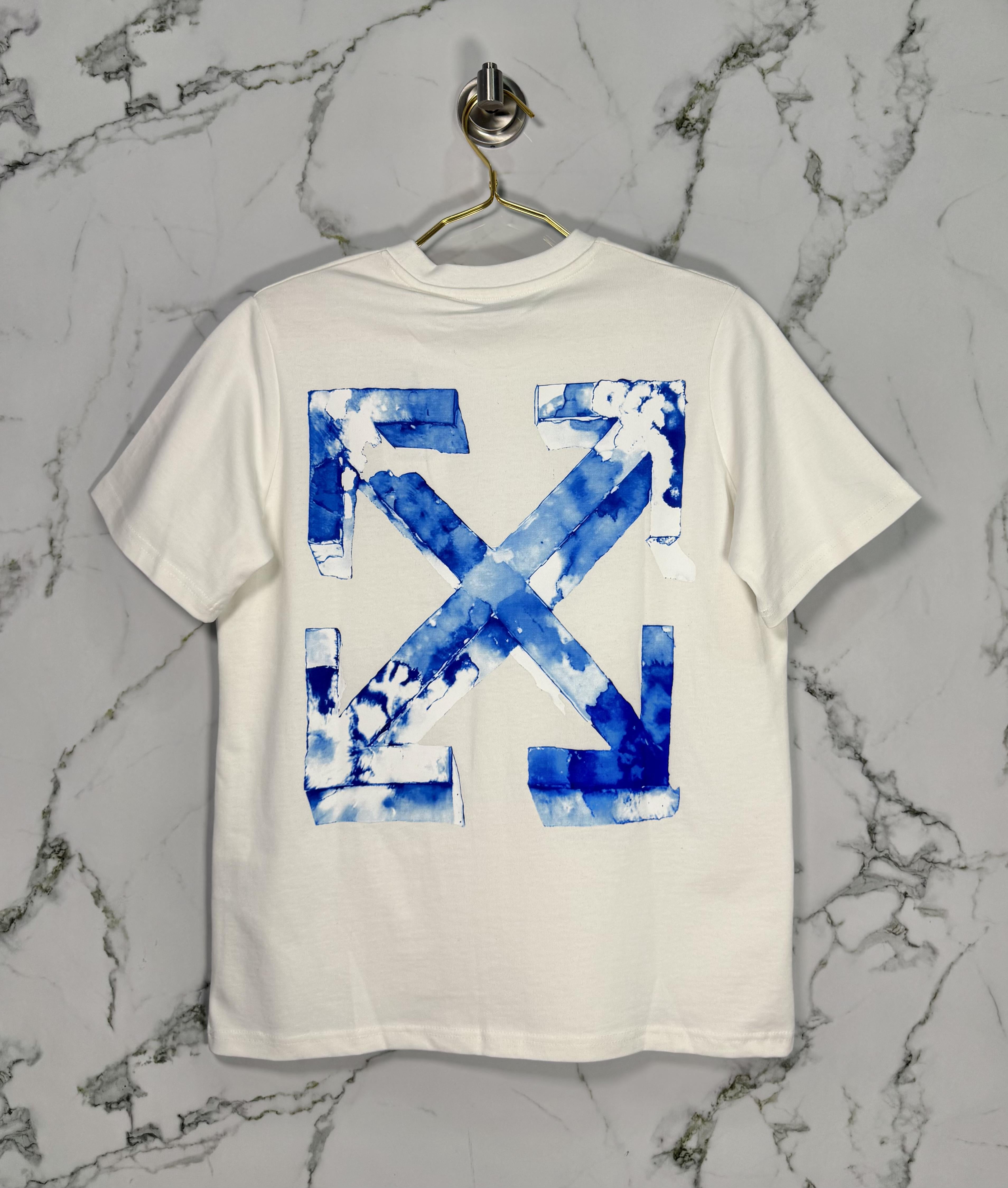 Playera Calidad Alta Off White Cuello Redondo