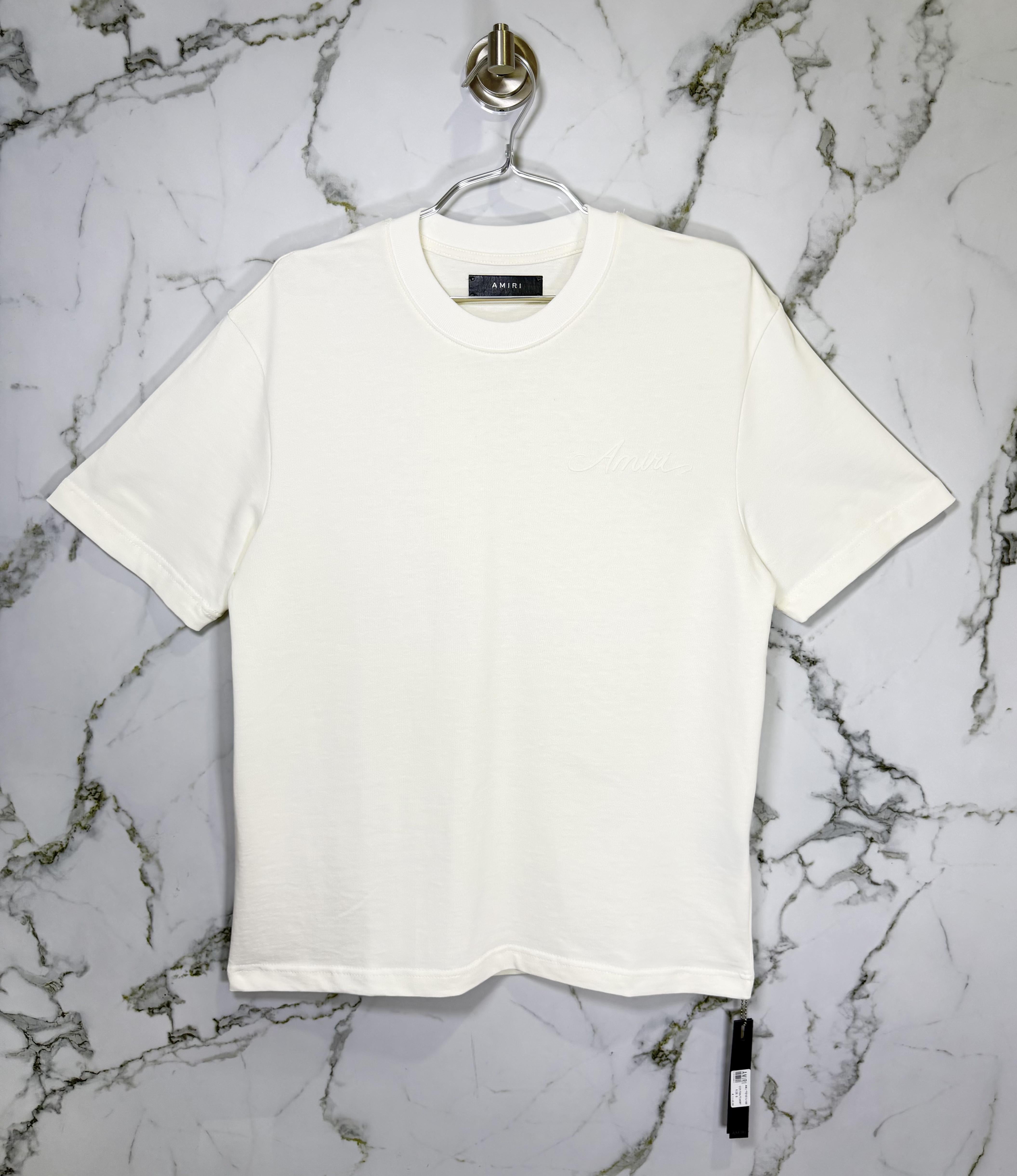 Playera 100% Algodón AMIRI Cuello Redondo