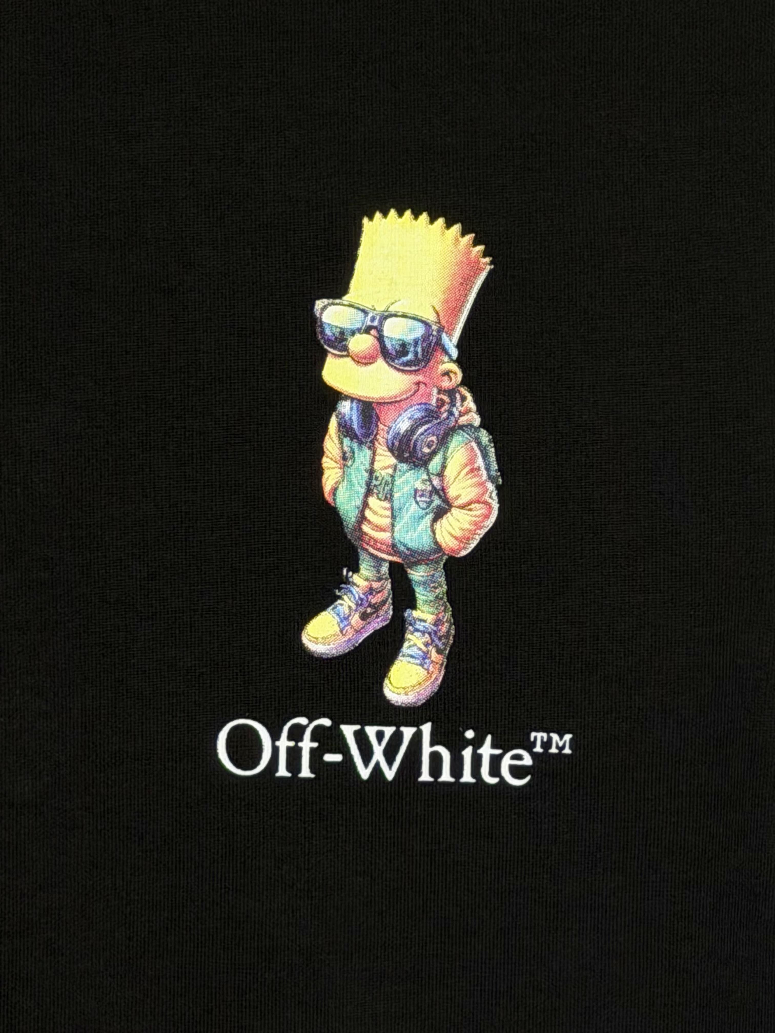 Playera 100% Algodón Off White Cuello Redondo