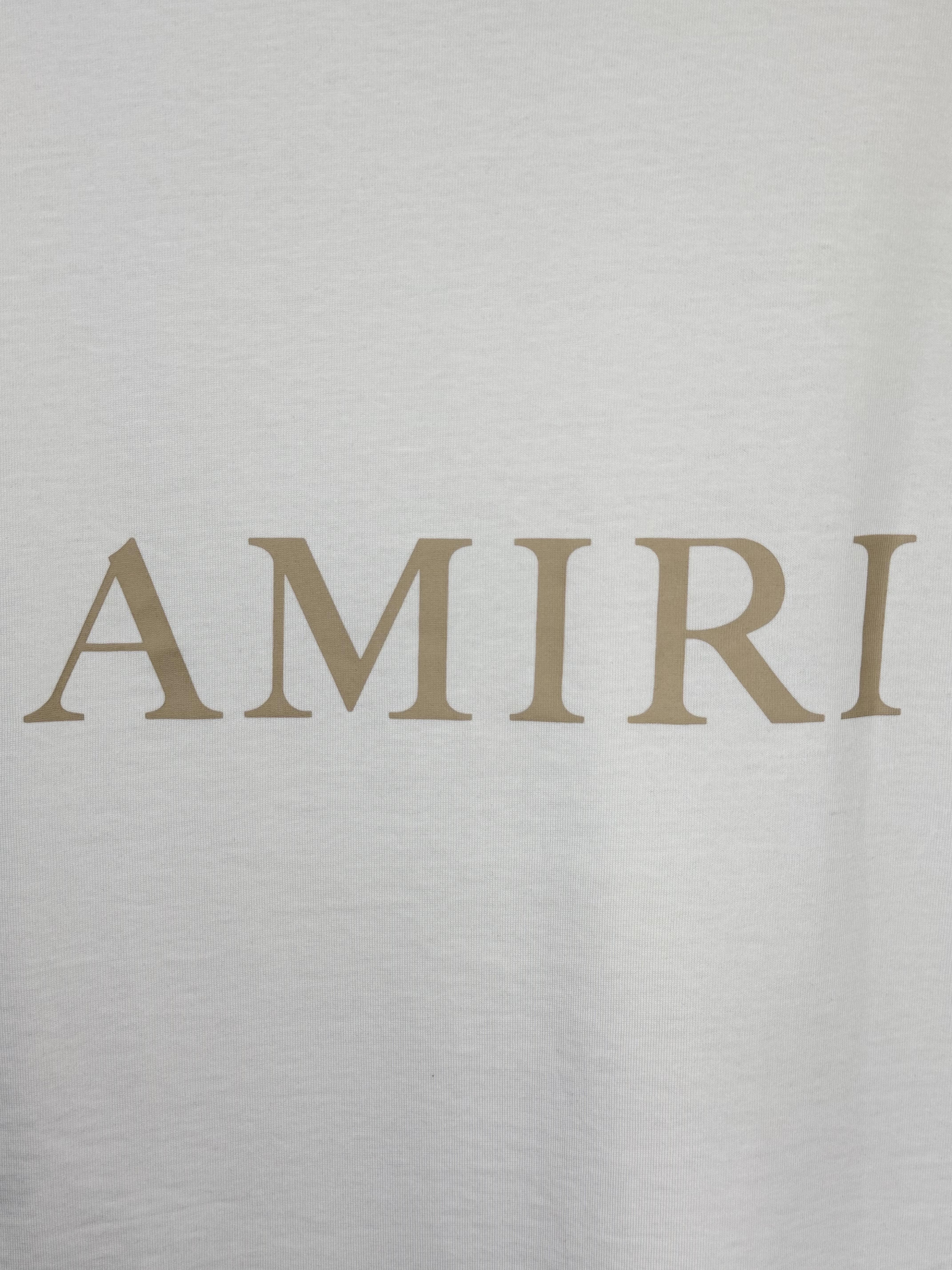Playera 100% Algodón AMIRI Cuello Redondo