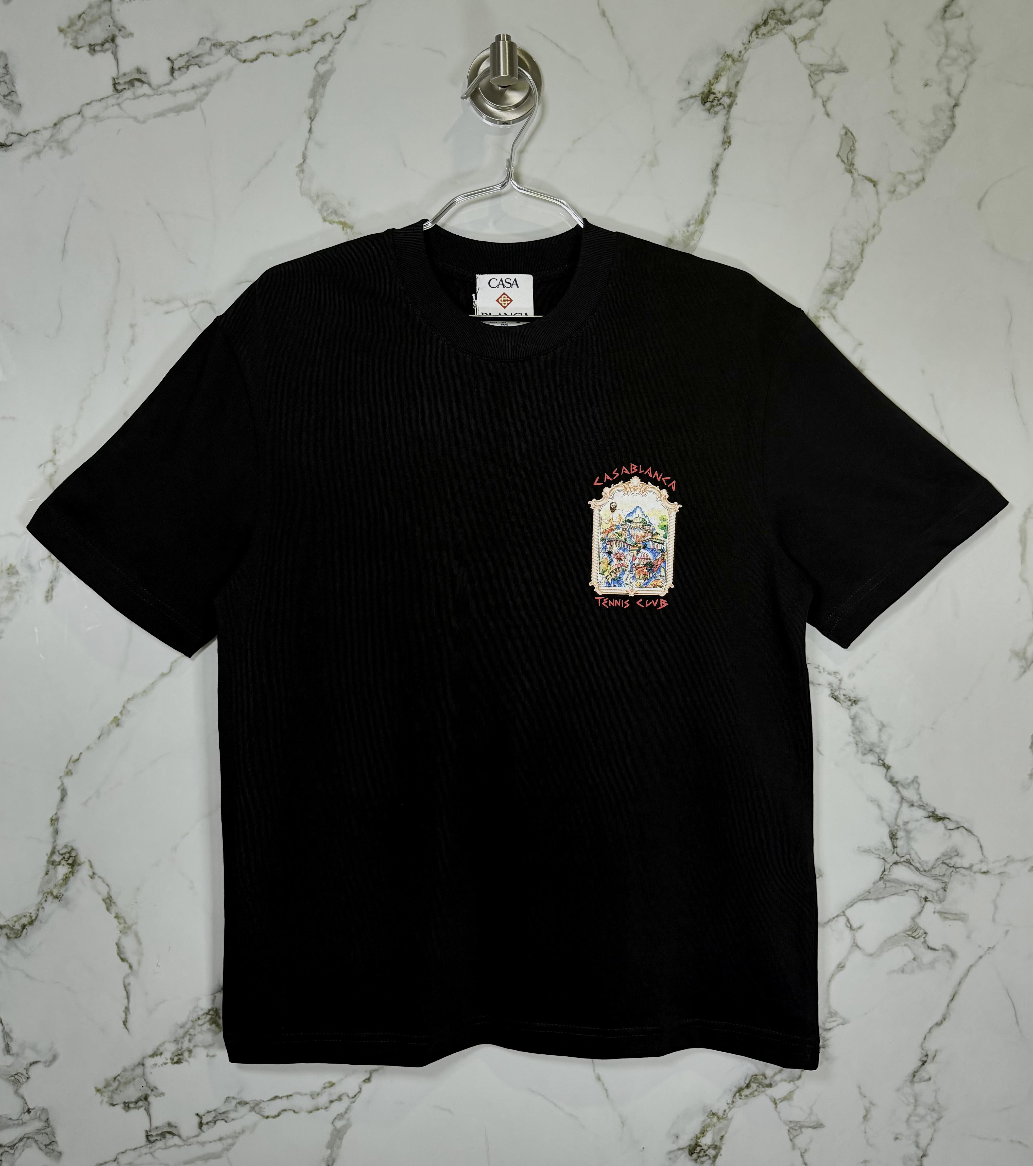 Playera 100% Algodón Casa Blanca Cuello Redondo
