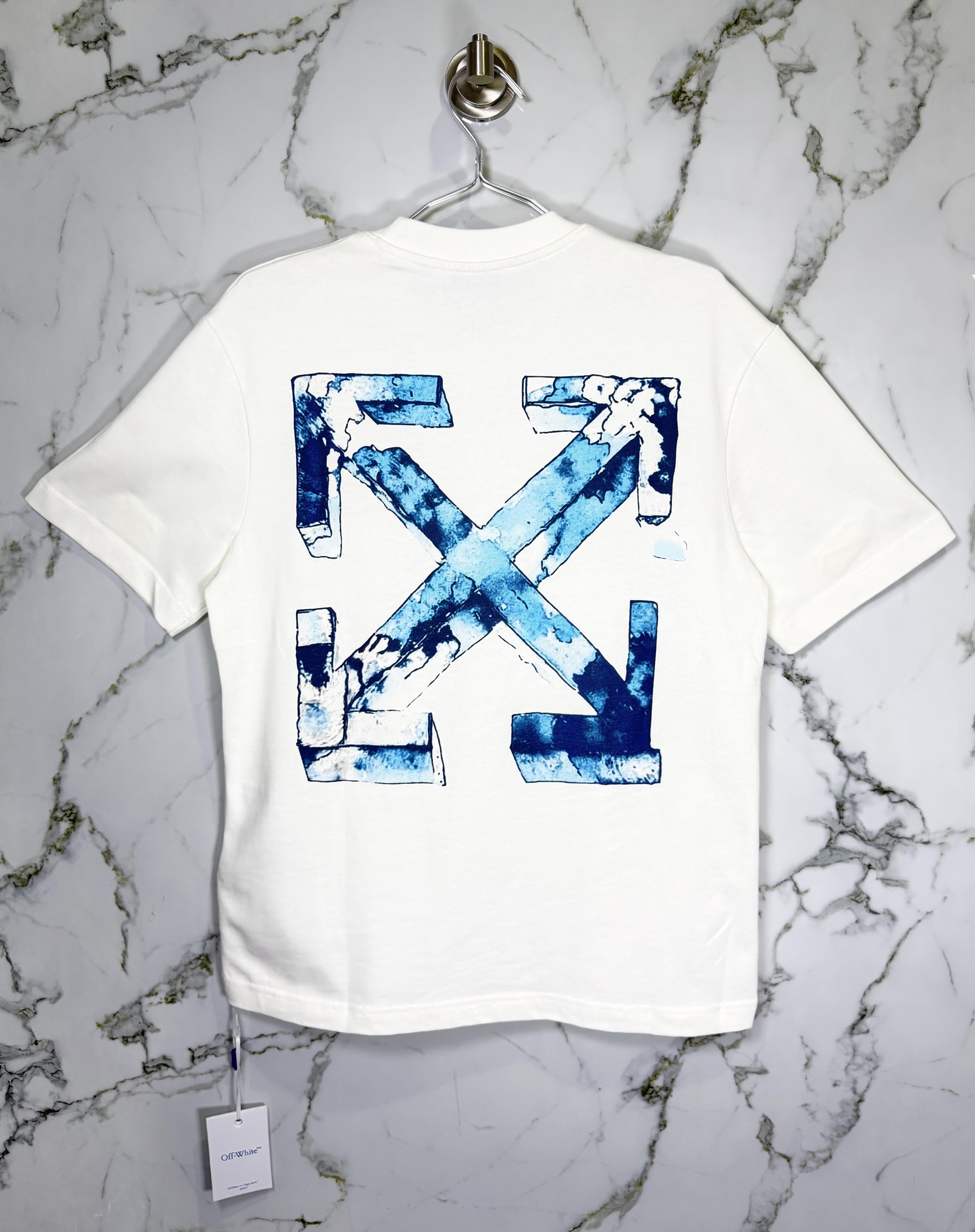 Playera 100% Algodón Off White Cuello Redondo