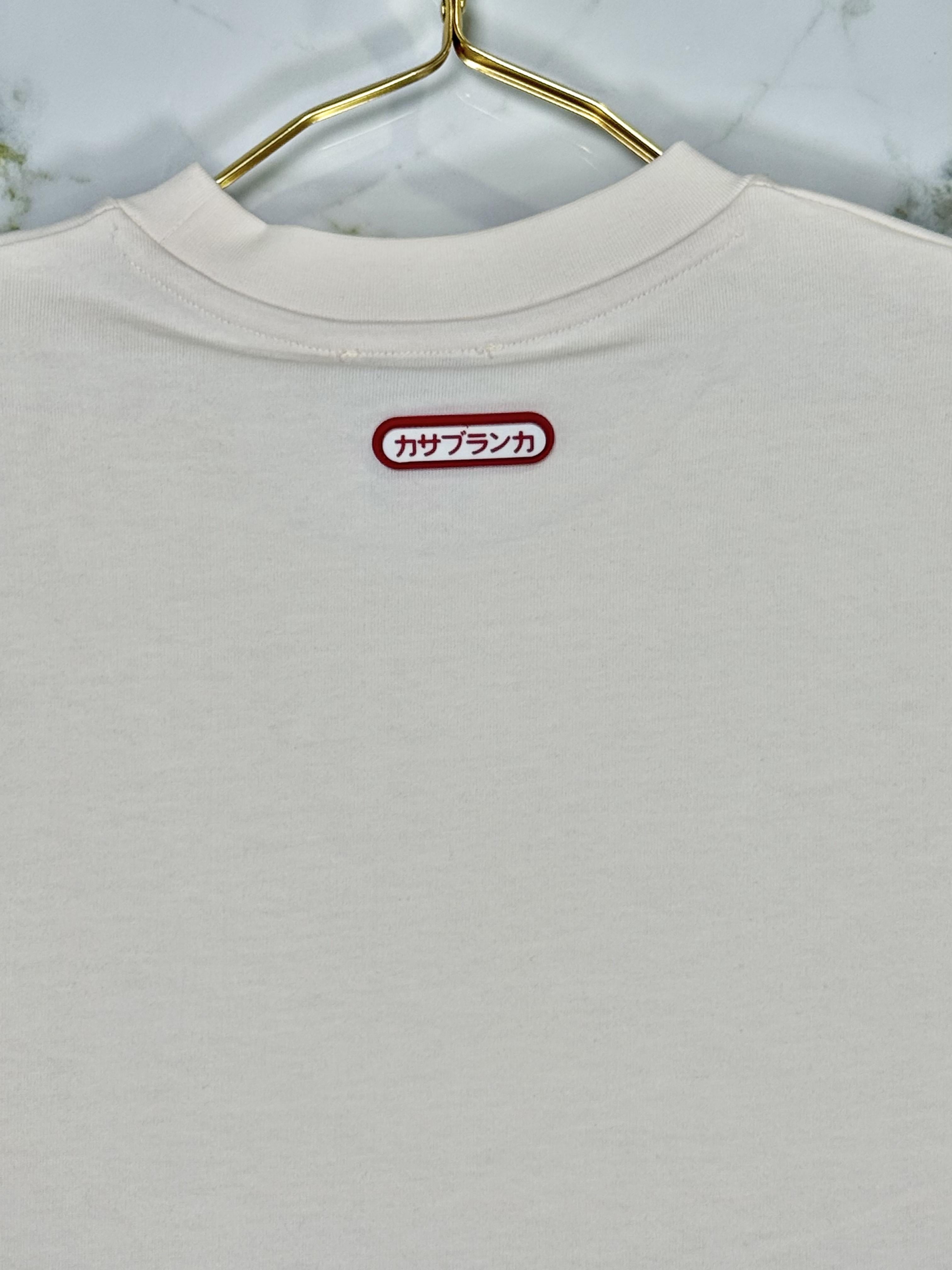 Playera Calidad Alta Casa Blanca  Cuello Redondo
