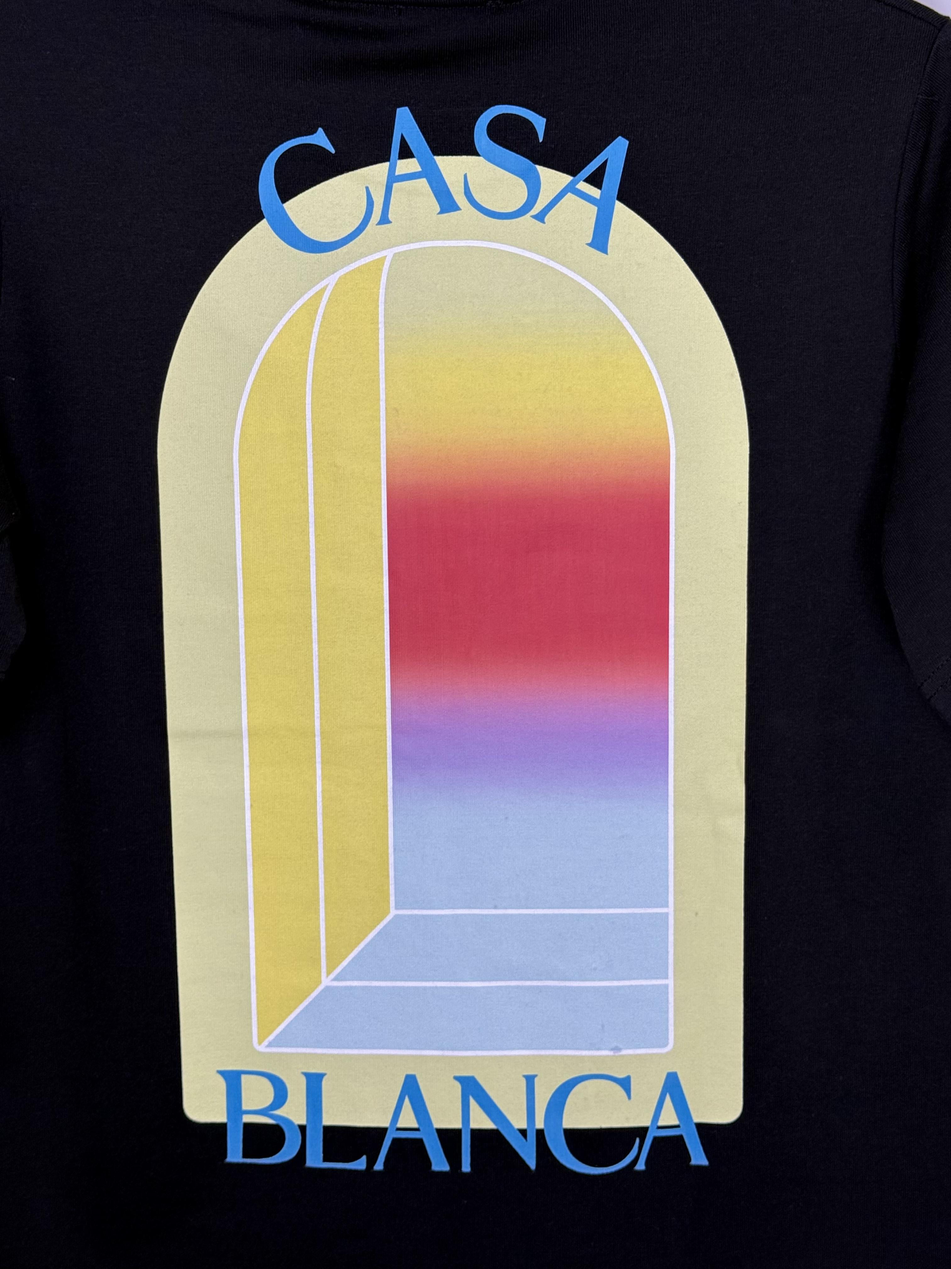 Playera Calidad Alta Casa Blanca  Cuello Redondo
