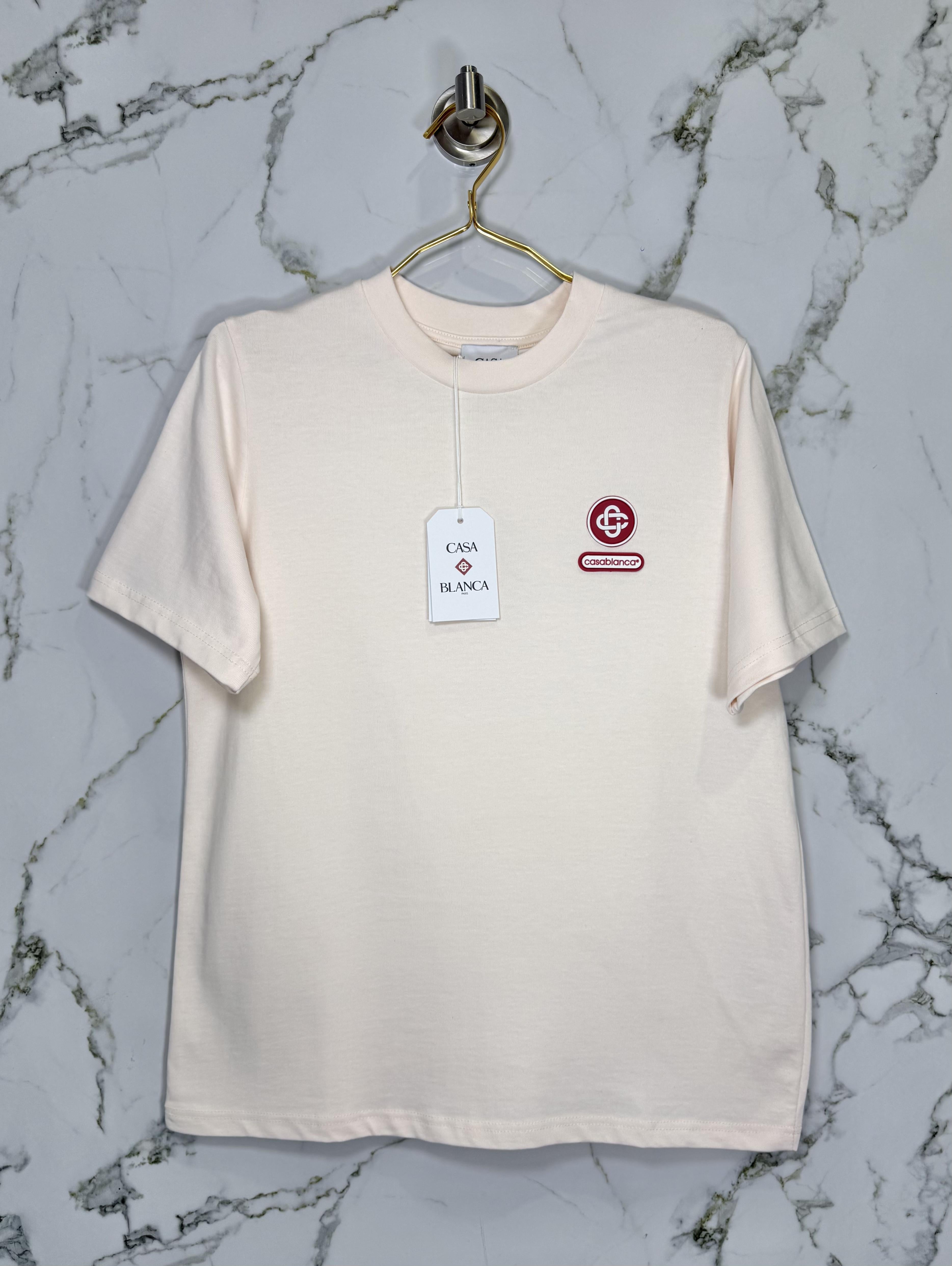Playera Calidad Alta Casa Blanca  Cuello Redondo