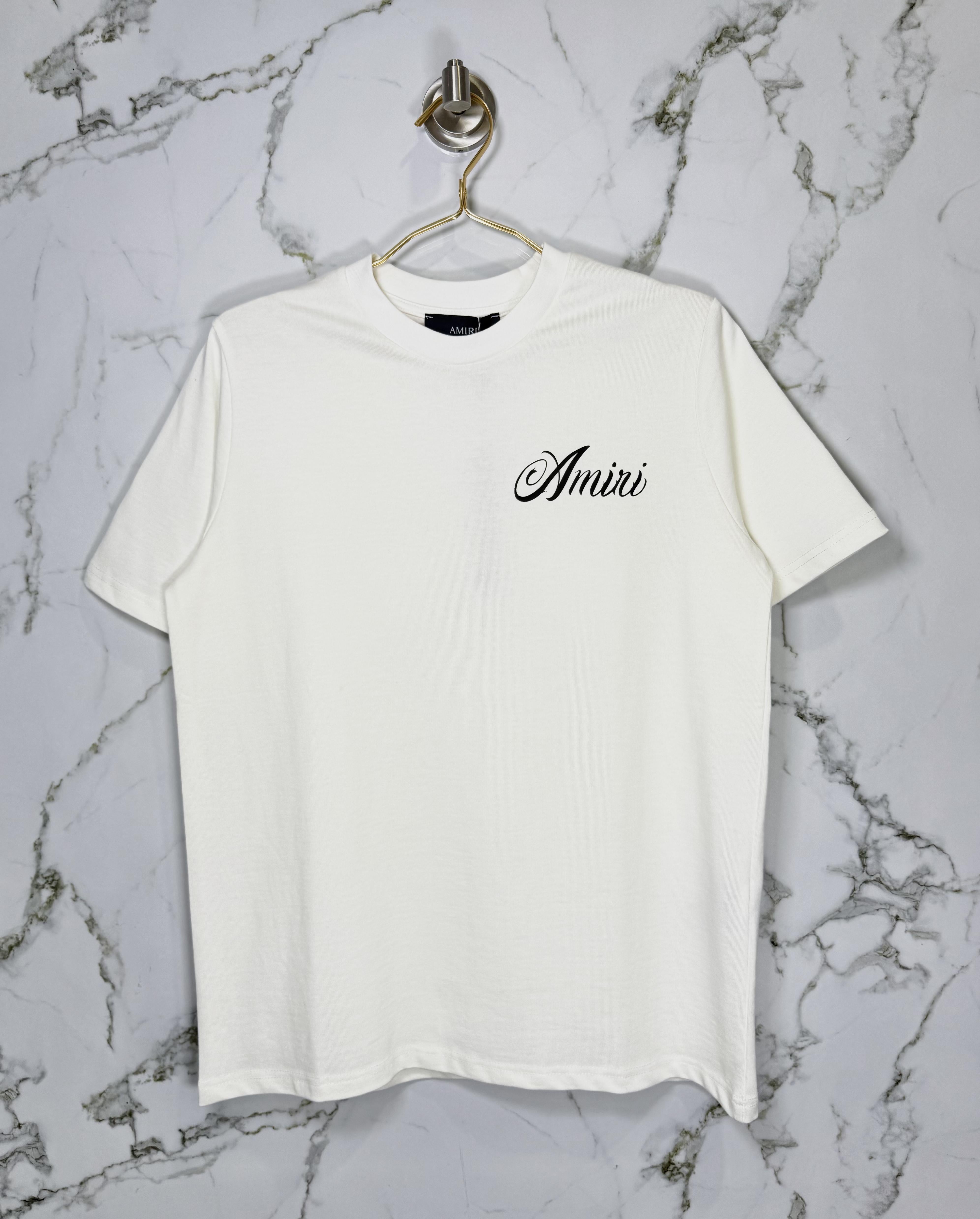 Playera Calidad Alta AMIRI Cuello Redondo