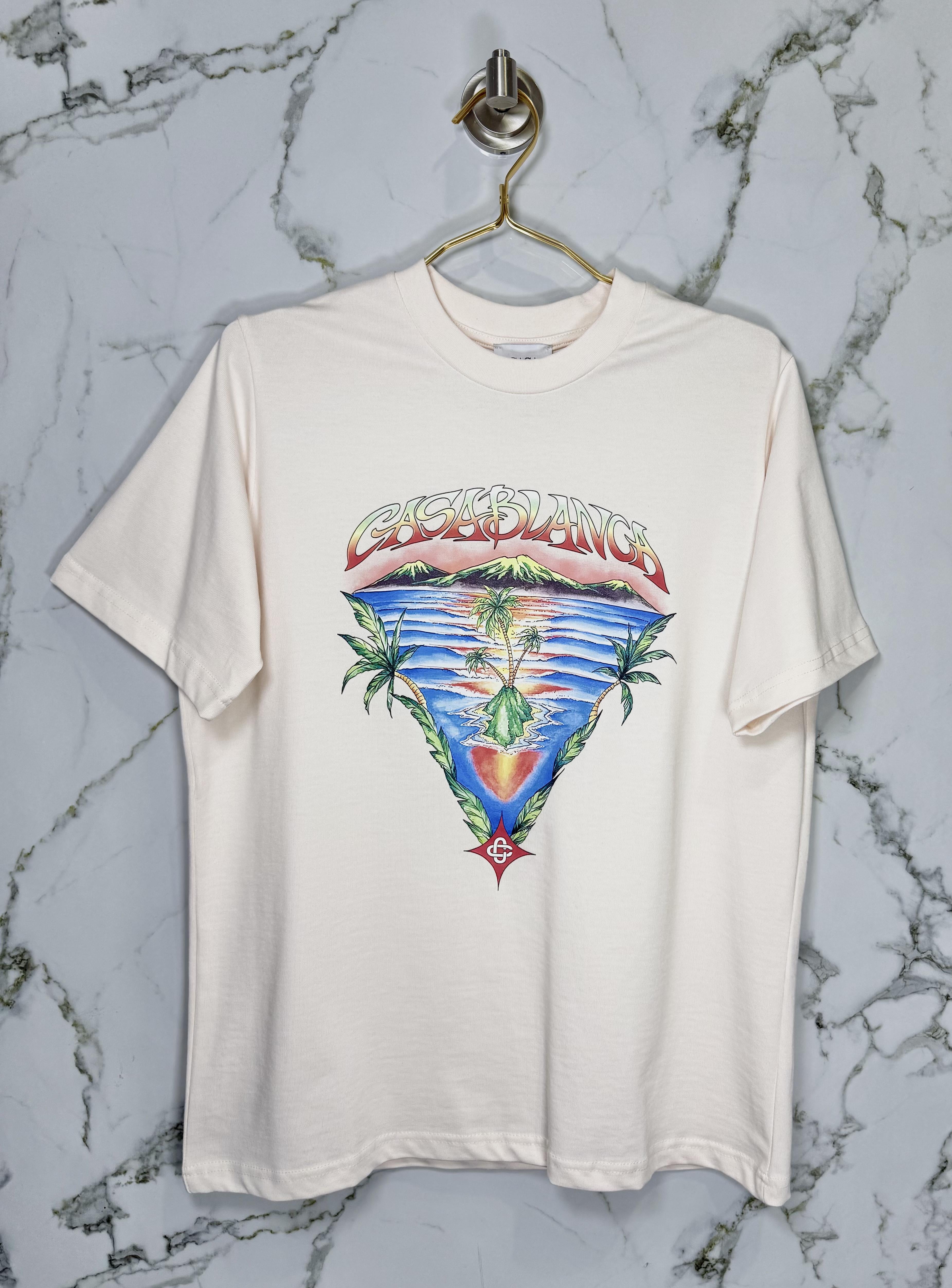 Playera Calidad Alta Casa Blanca  Cuello Redondo