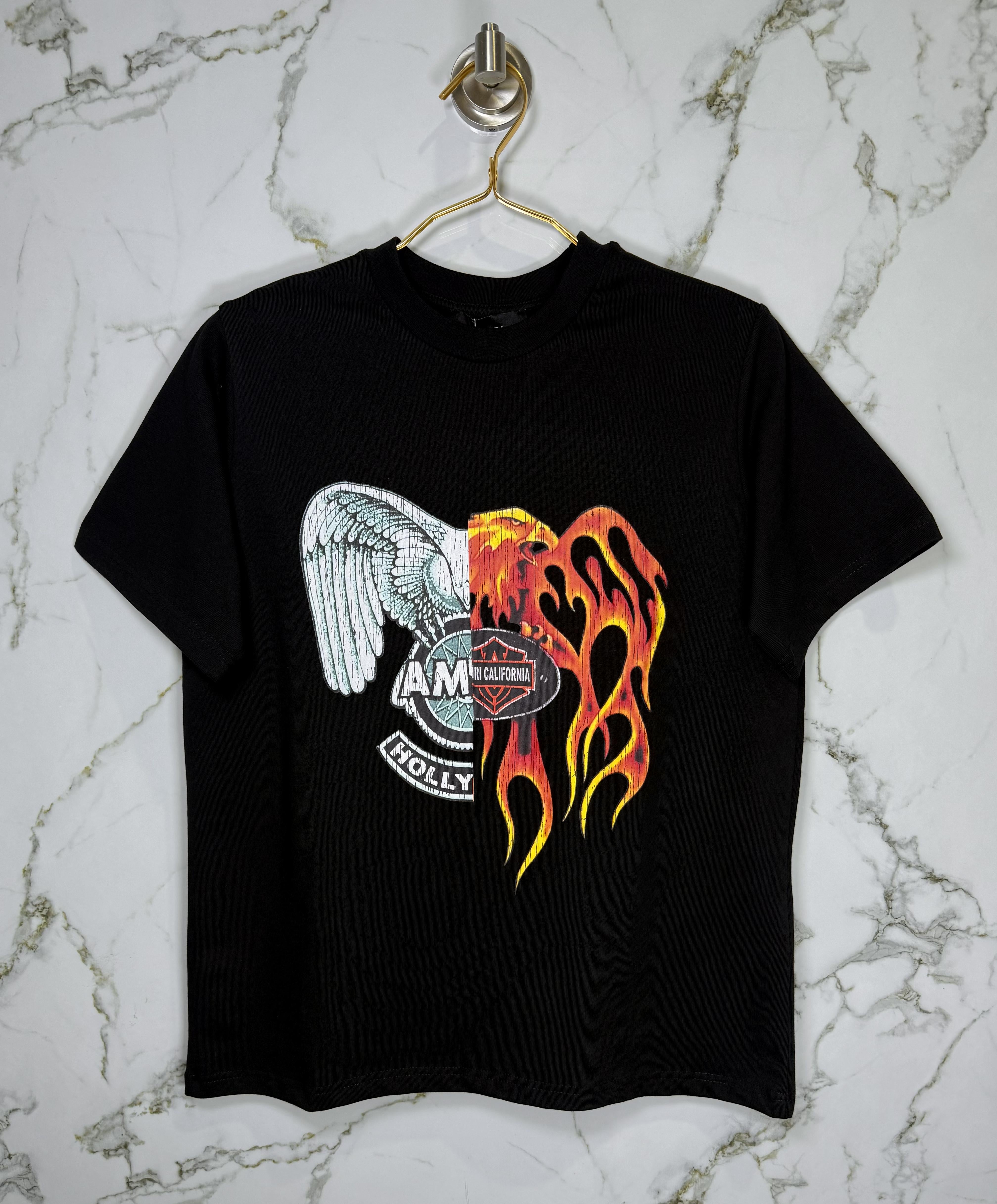 Playera Calidad Alta AMIRI Cuello Redondo