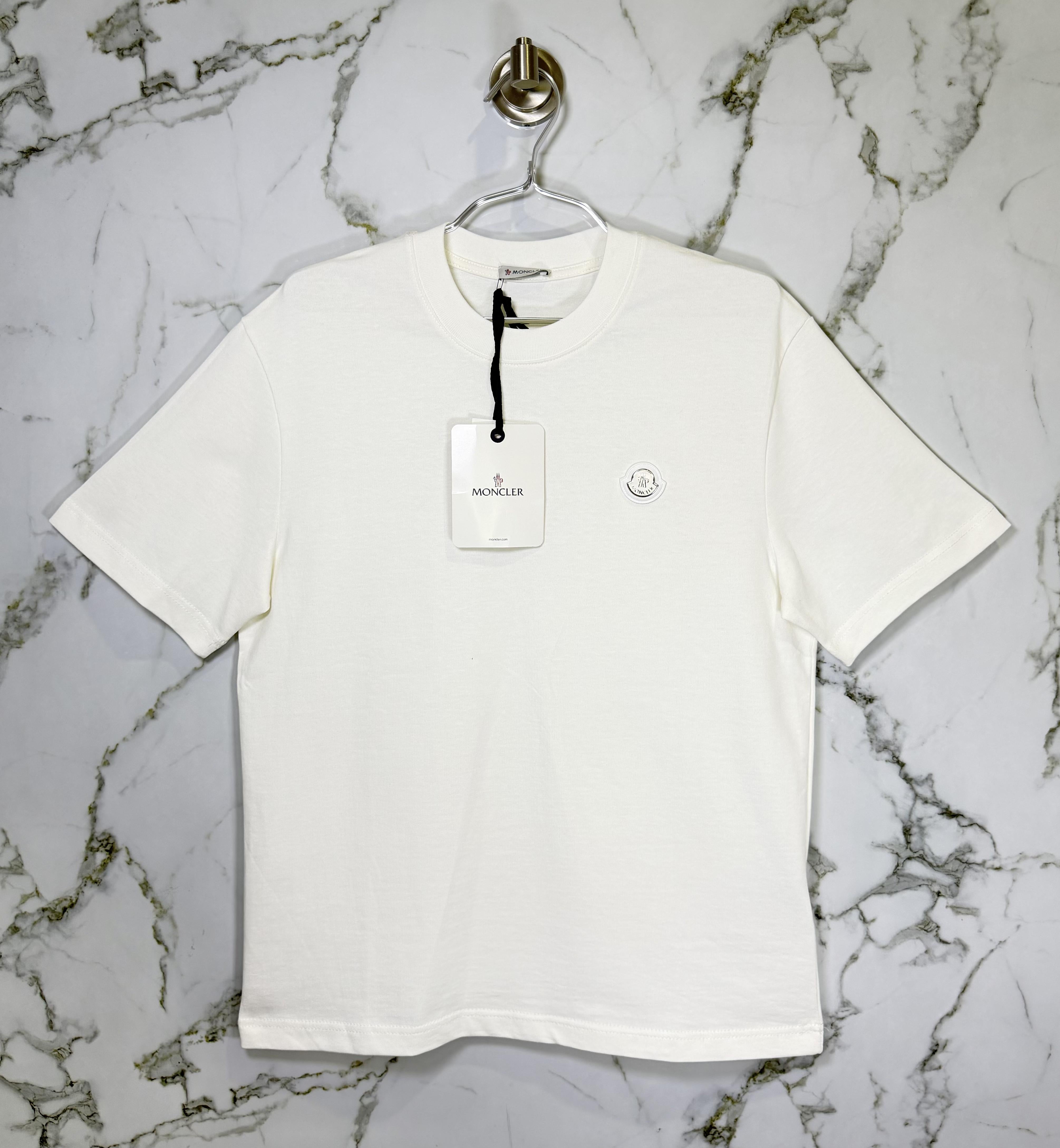 Playera 100% Algodón Moncler Cuello Redondo