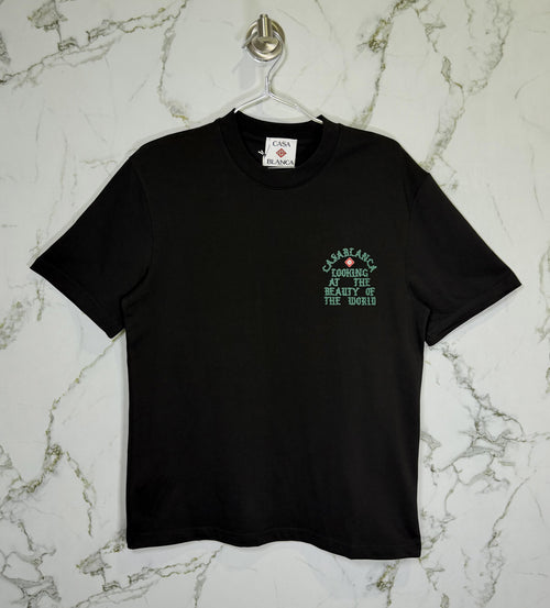 Playera 100% Algodón Casa Blanca Cuello Redondo