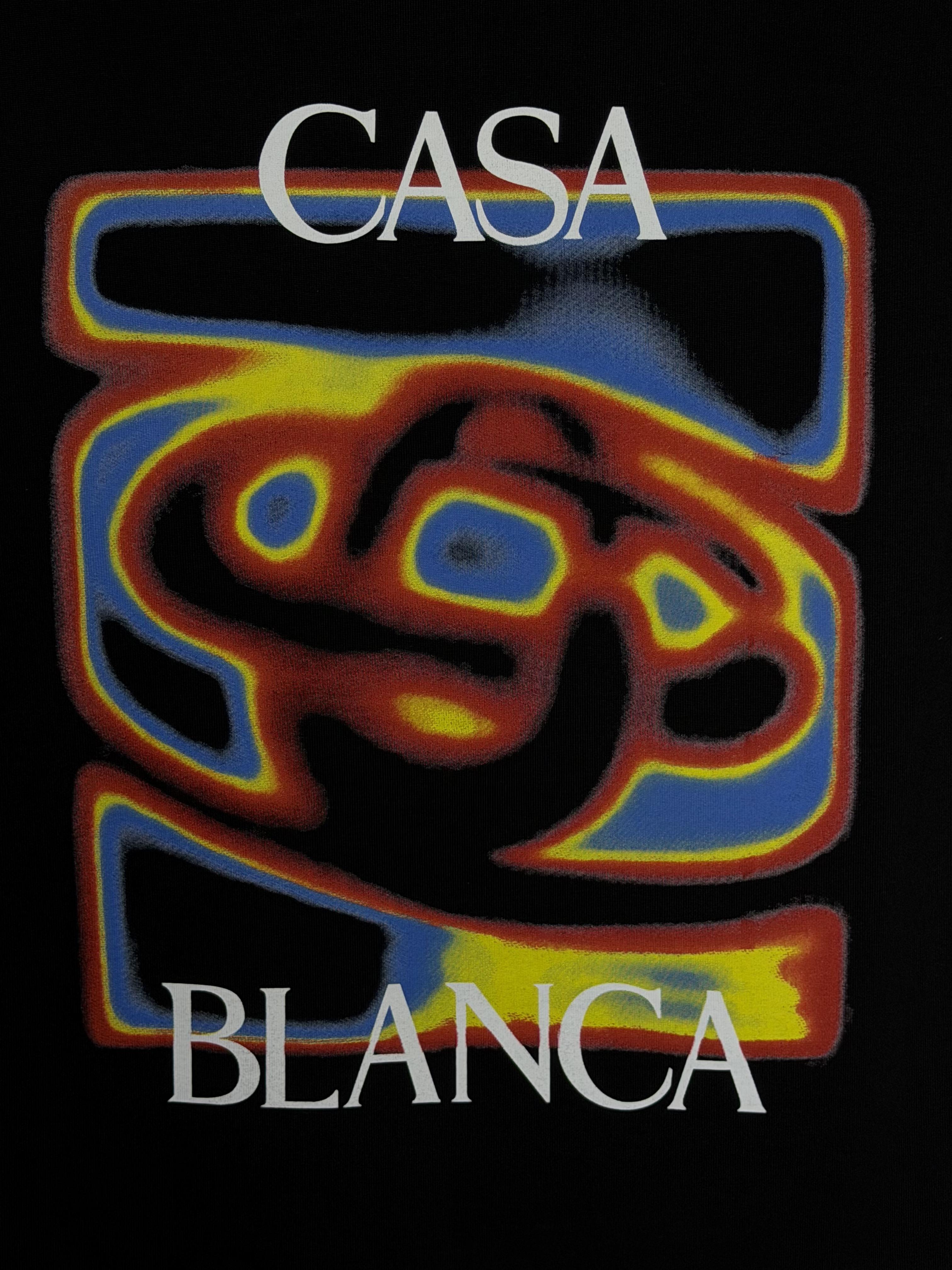 Playera 100% Algodón Casa Blanca Cuello Redondo