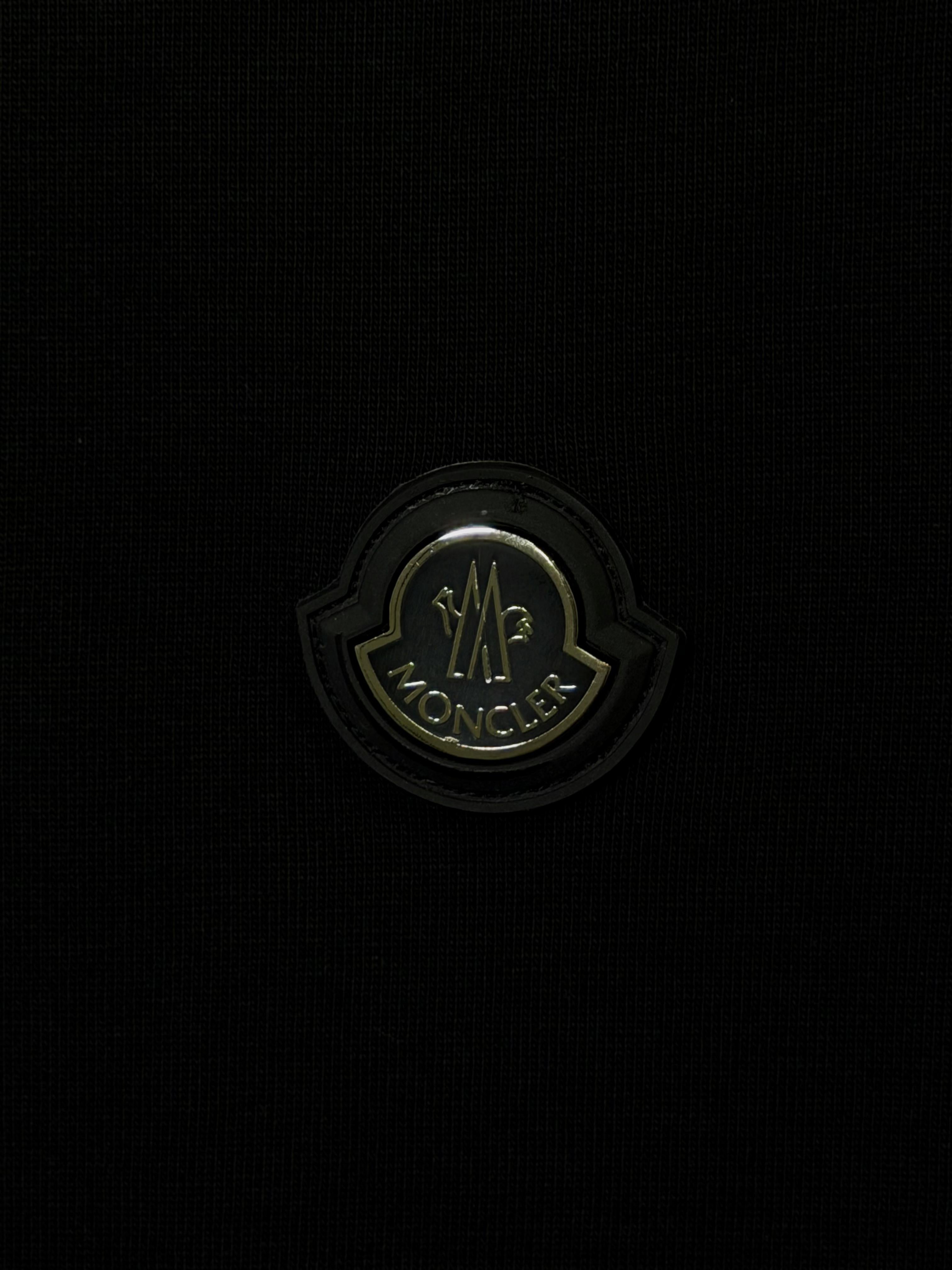 Playera 100% Algodón Moncler Cuello Redondo