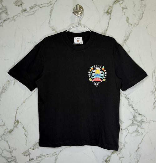 Playera 100% Algodón Casa Blanca Cuello Redondo