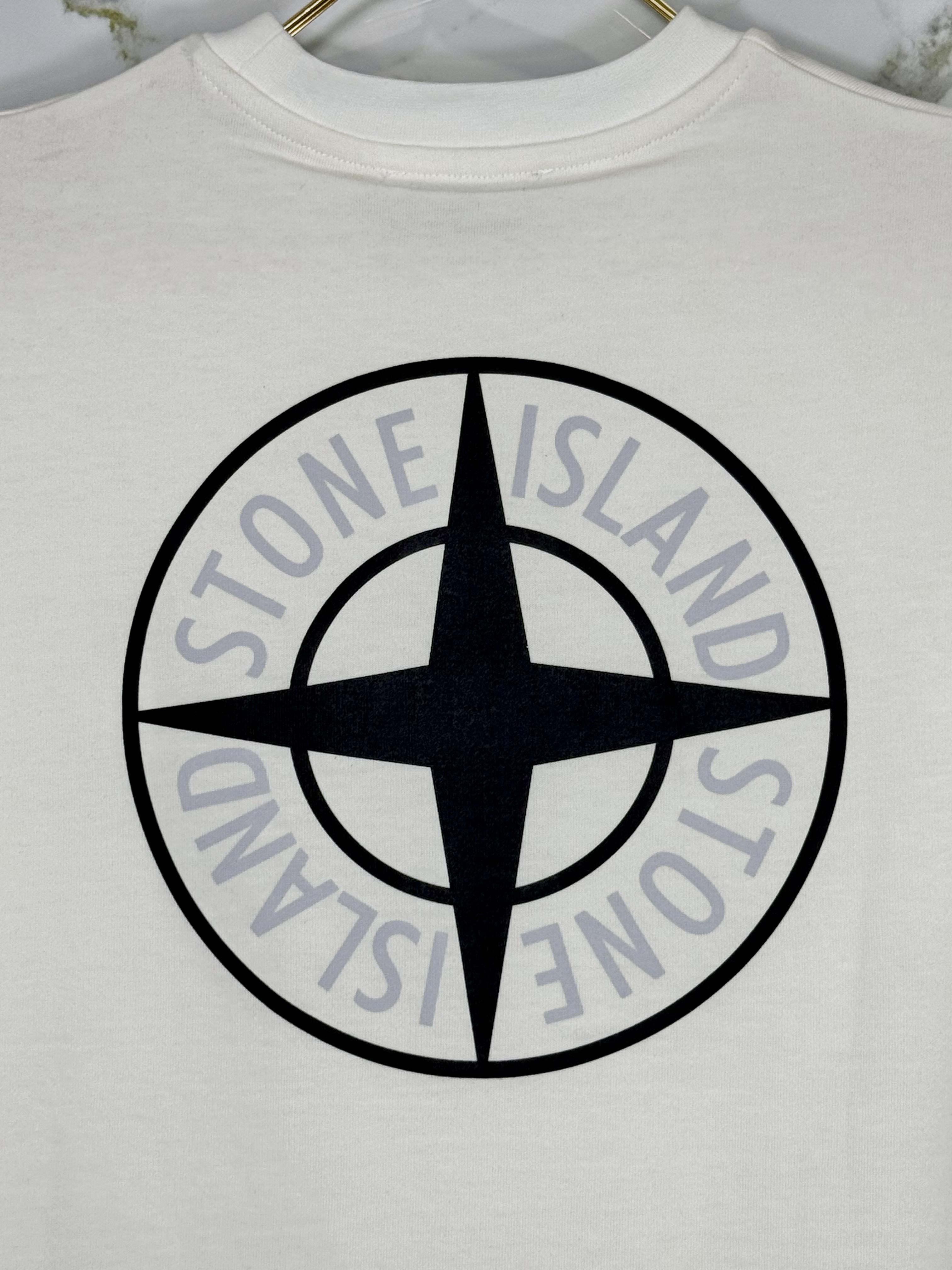 Playera Calidad Alta Stone Island Cuello Redondo