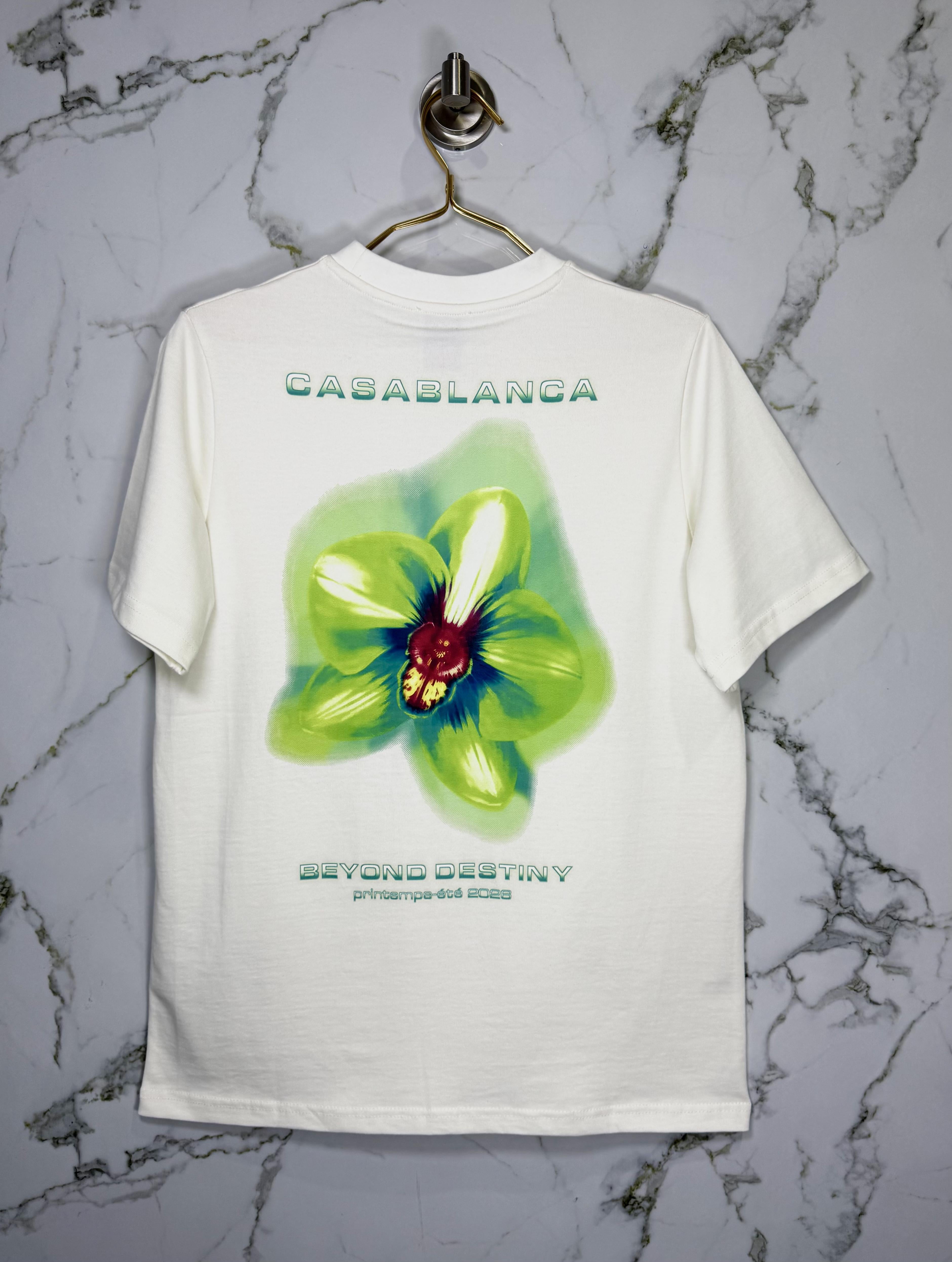 Playera Calidad Alta Casa Blanca Cuello Redondo