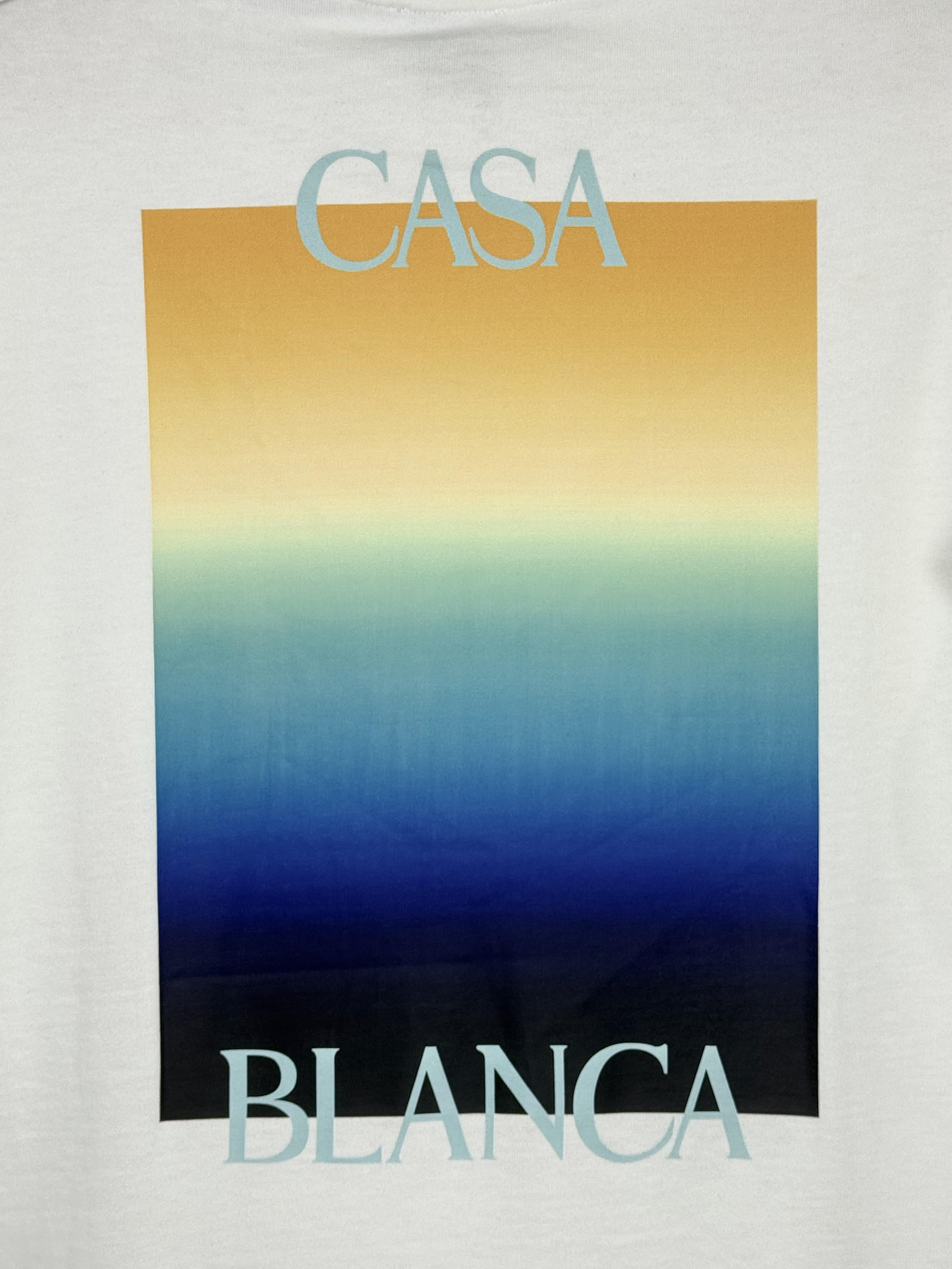 Playera Calidad Alta Casa Blanca  Cuello Redondo