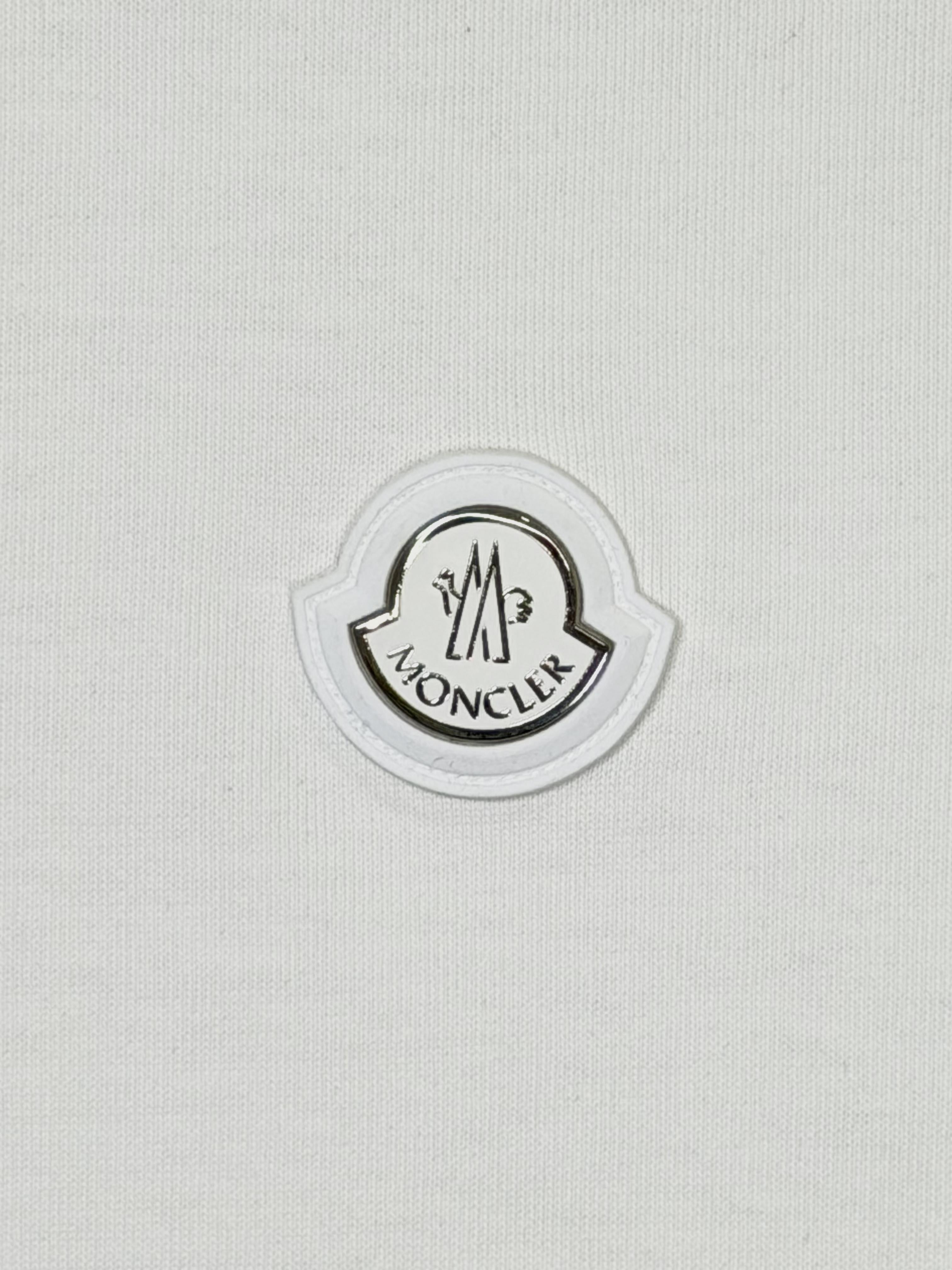 Playera 100% Algodón Moncler Cuello Redondo