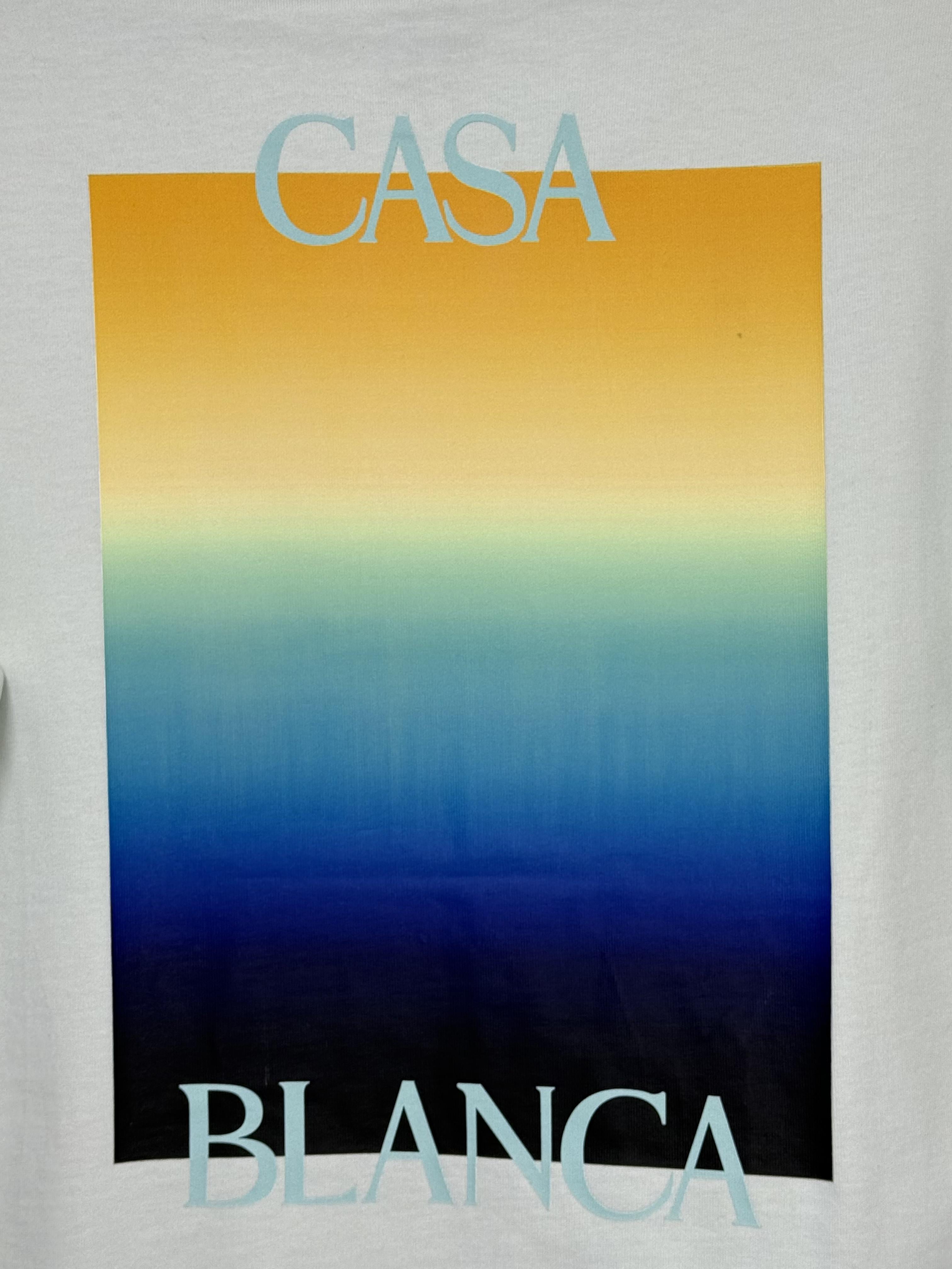 Playera Calidad Alta Casa Blanca  Cuello Redondo