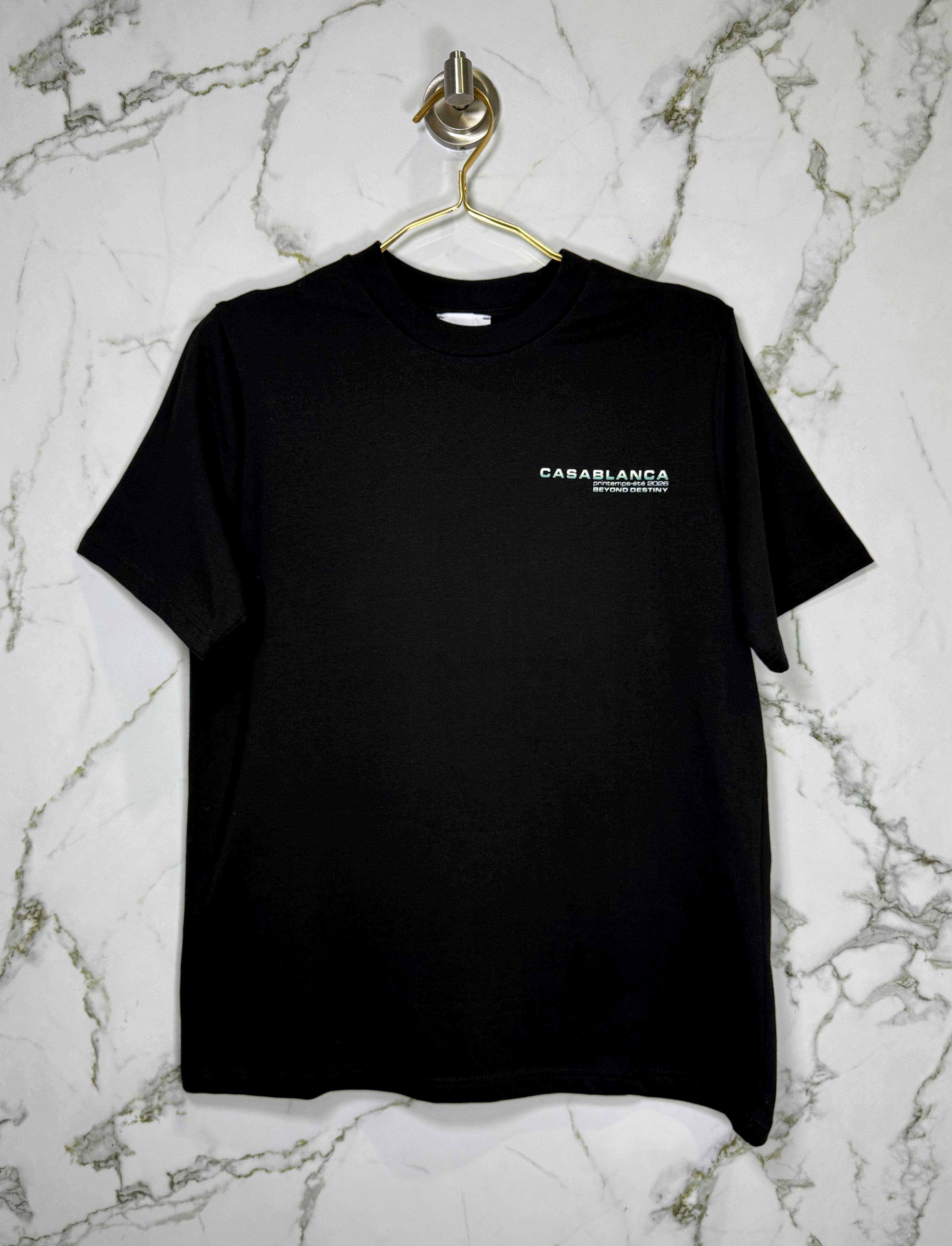 Playera Calidad Alta Casa Blanca Cuello Redondo