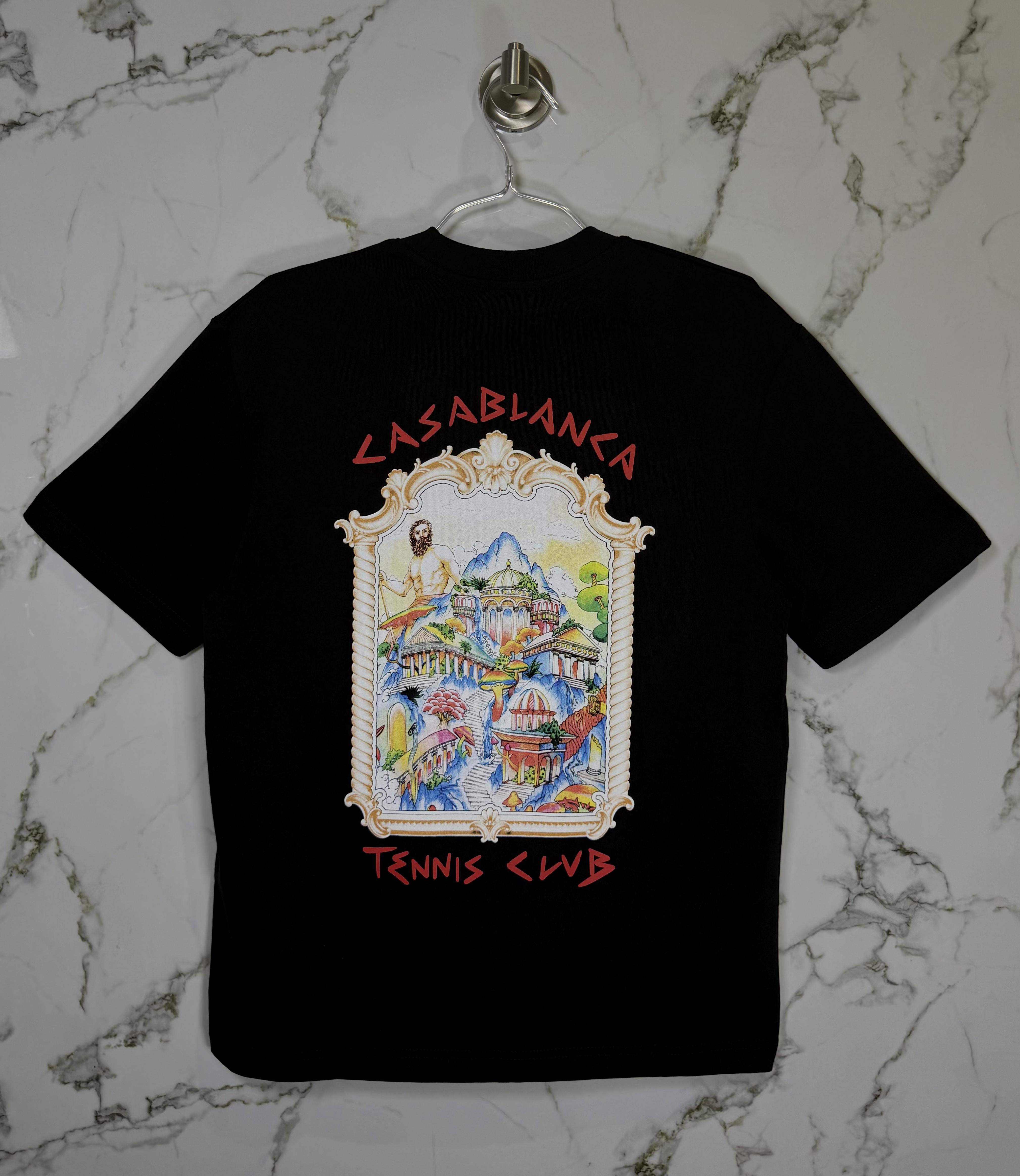 Playera 100% Algodón Casa Blanca Cuello Redondo