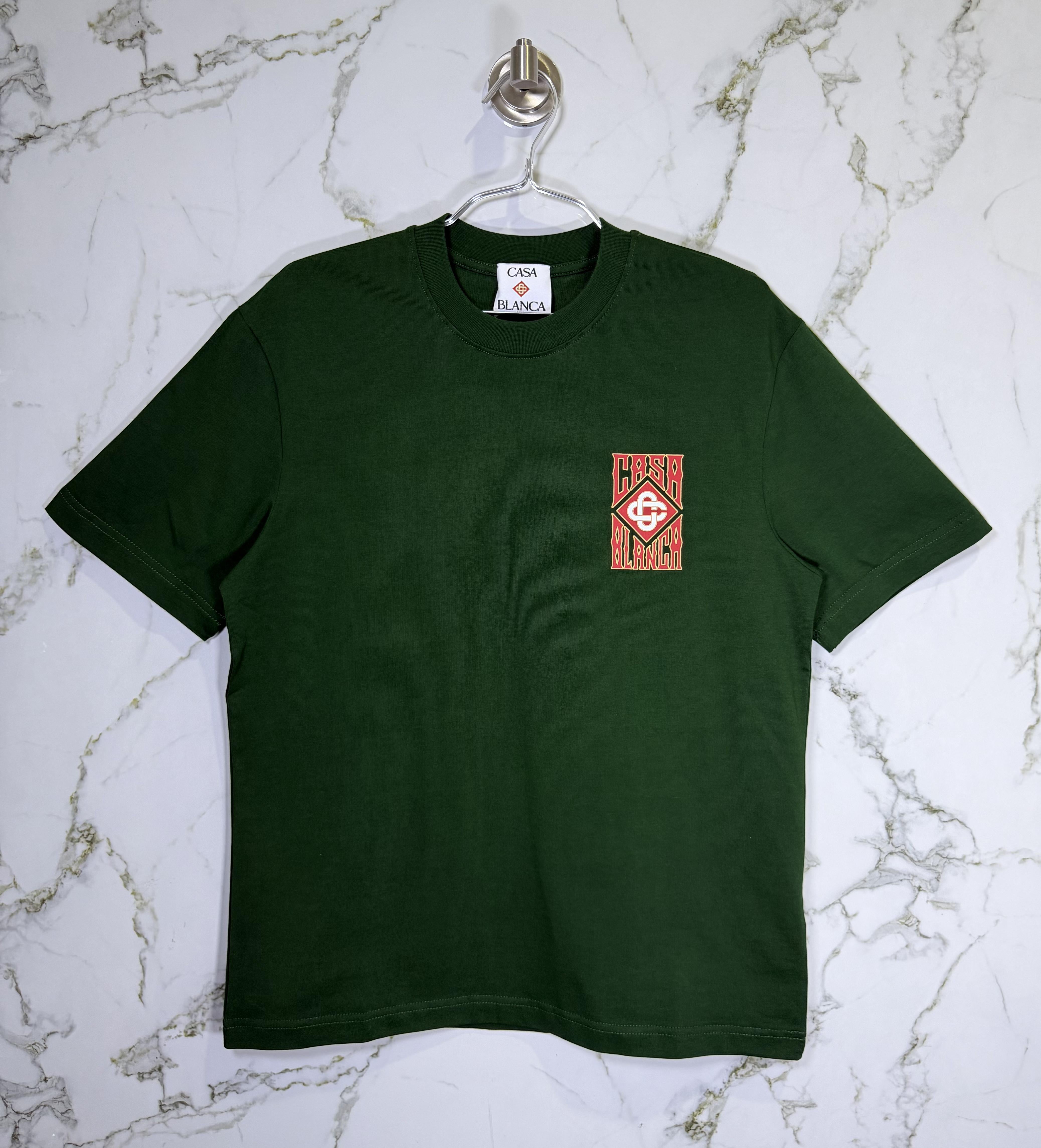 Playera 100% Algodón Casa Blanca Cuello Redondo