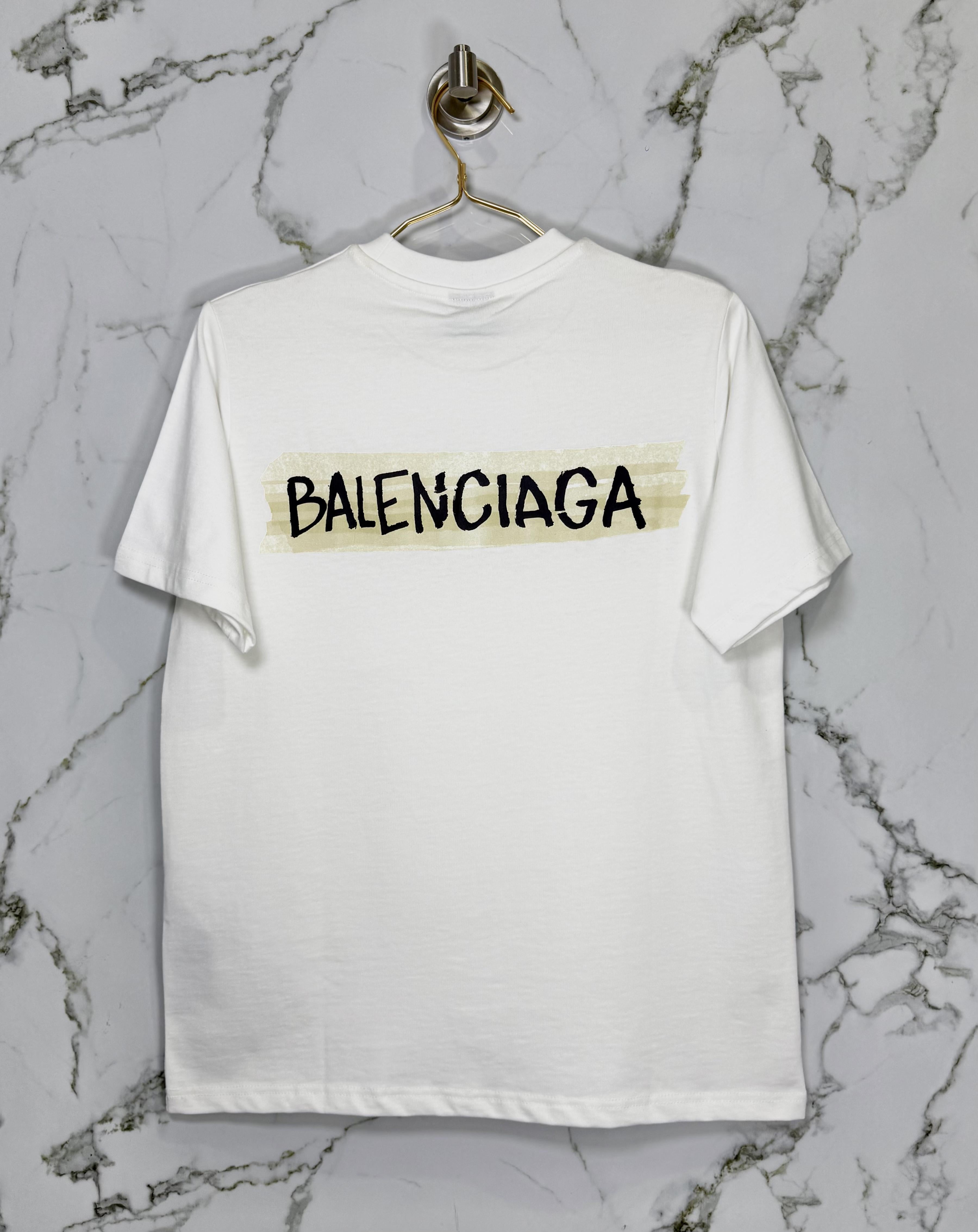 Playera Calidad Alta Balenciaga Cuello Redondo